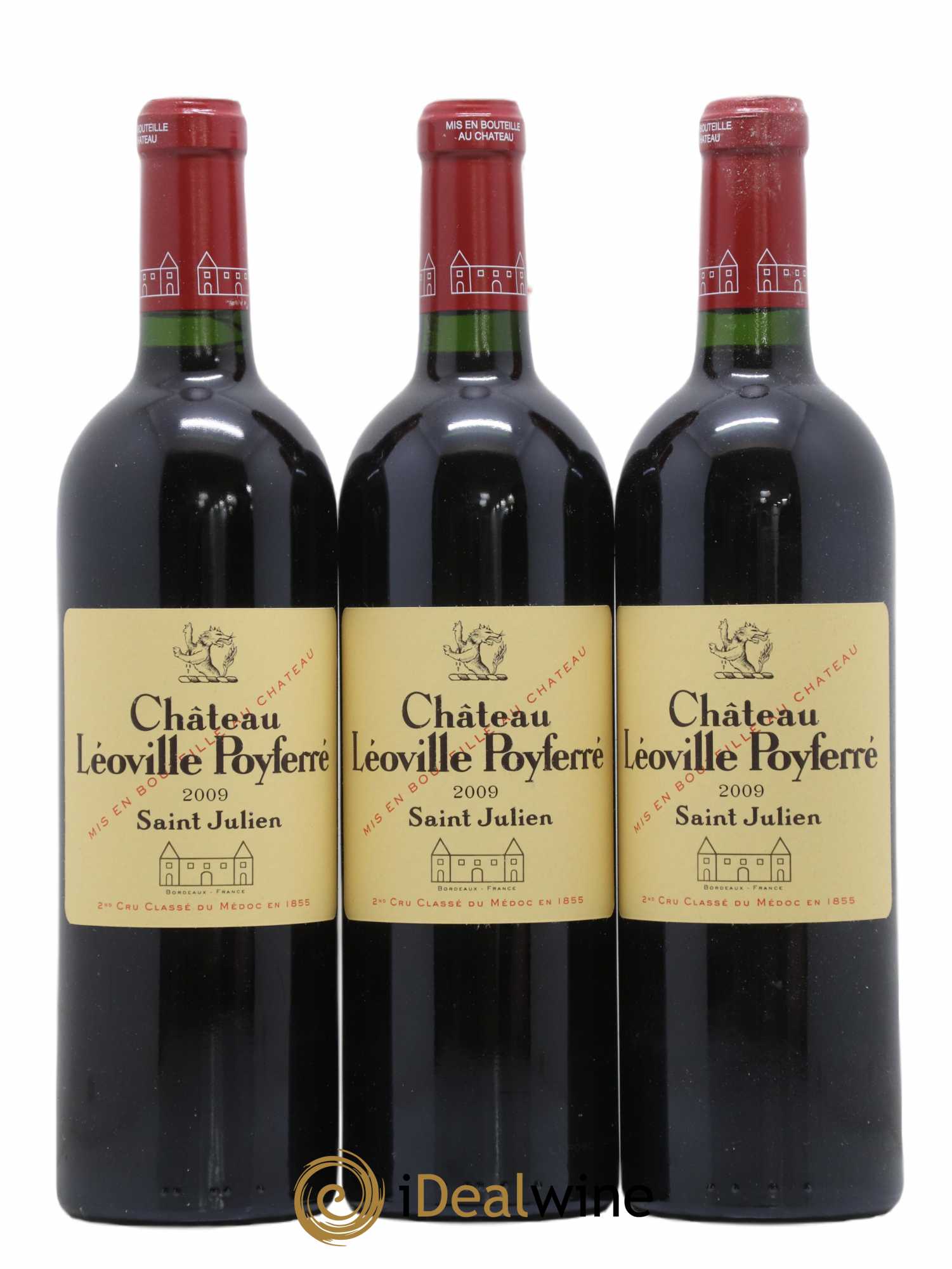 Château Léoville Poyferré 2ème Grand Cru Classé 2009 - Lot de 6 bouteilles - 3