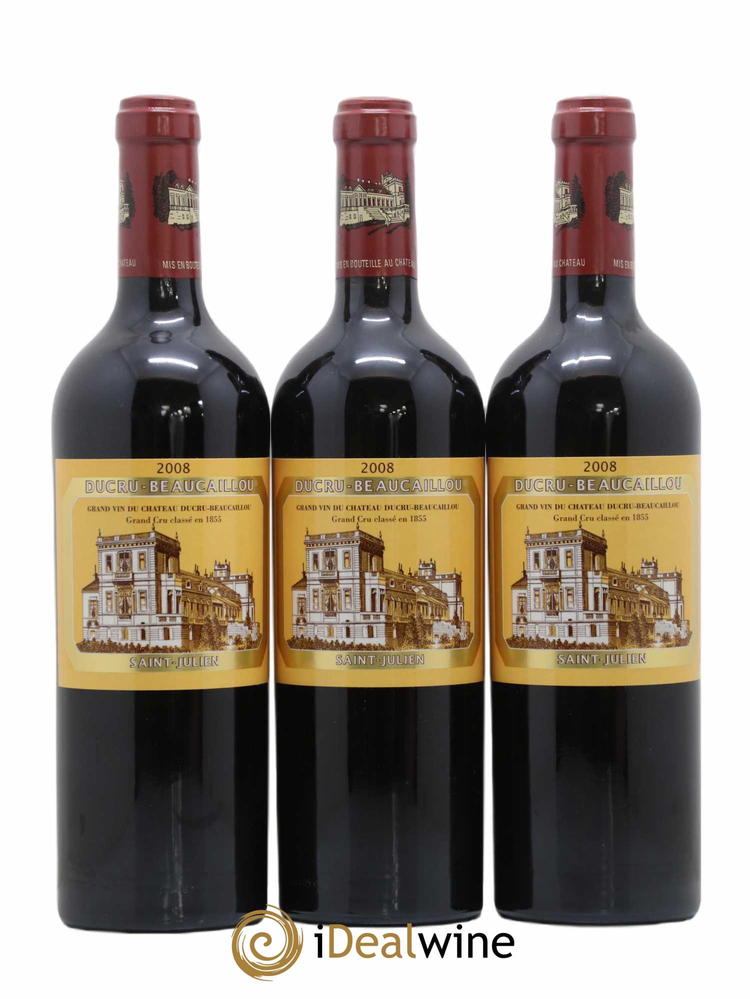Château Ducru Beaucaillou 2ème Grand Cru Classé 2008 - Lotto di 6 bottiglie - 3