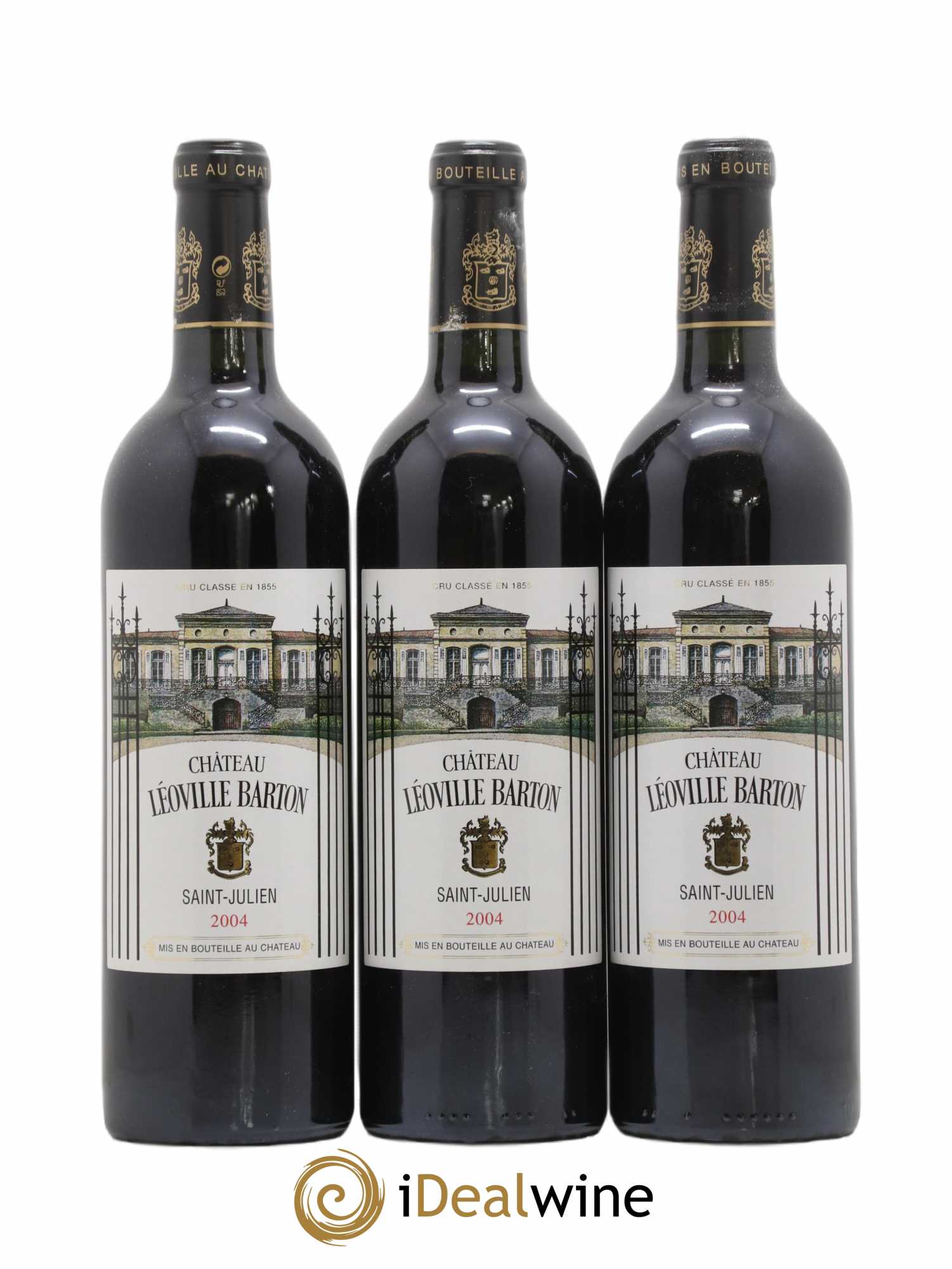 Château Léoville Barton 2ème Grand Cru Classé 2004 - Lot de 12 bouteilles - 2