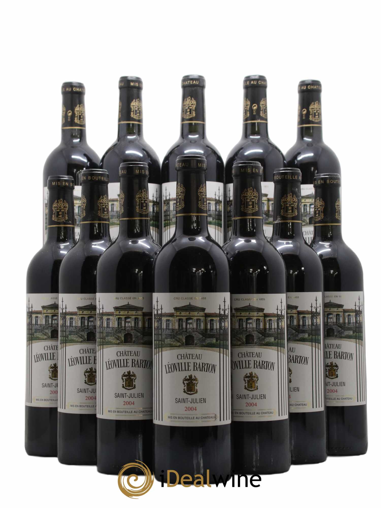 Château Léoville Barton 2ème Grand Cru Classé 2004 - Lot de 12 bouteilles - 0