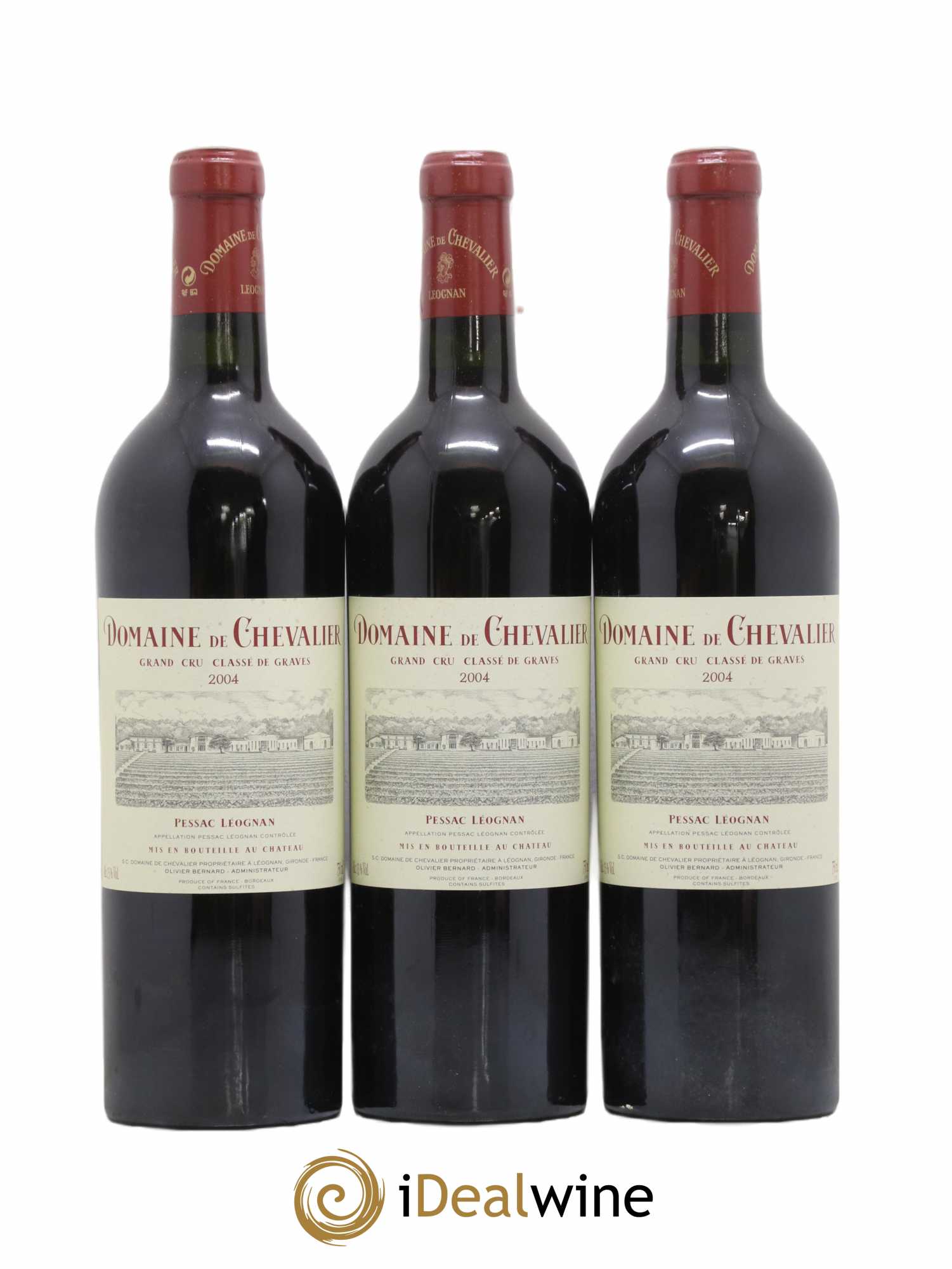 Domaine de Chevalier Cru Classé de Graves 2004 - Lot of 12 bottles - 1