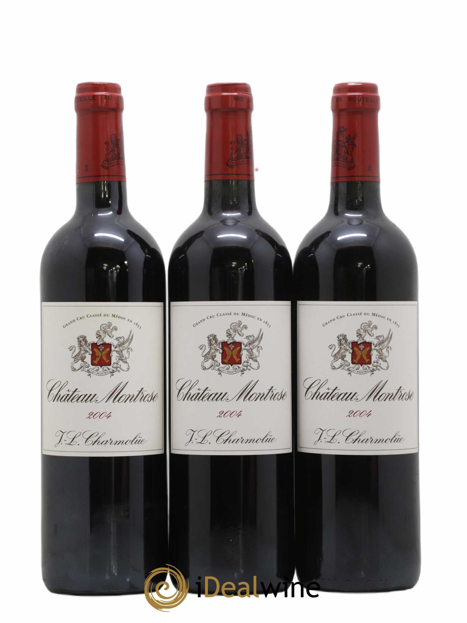 Château Montrose 2ème Grand Cru Classé 2004 - Lot de 12 bouteilles - 1