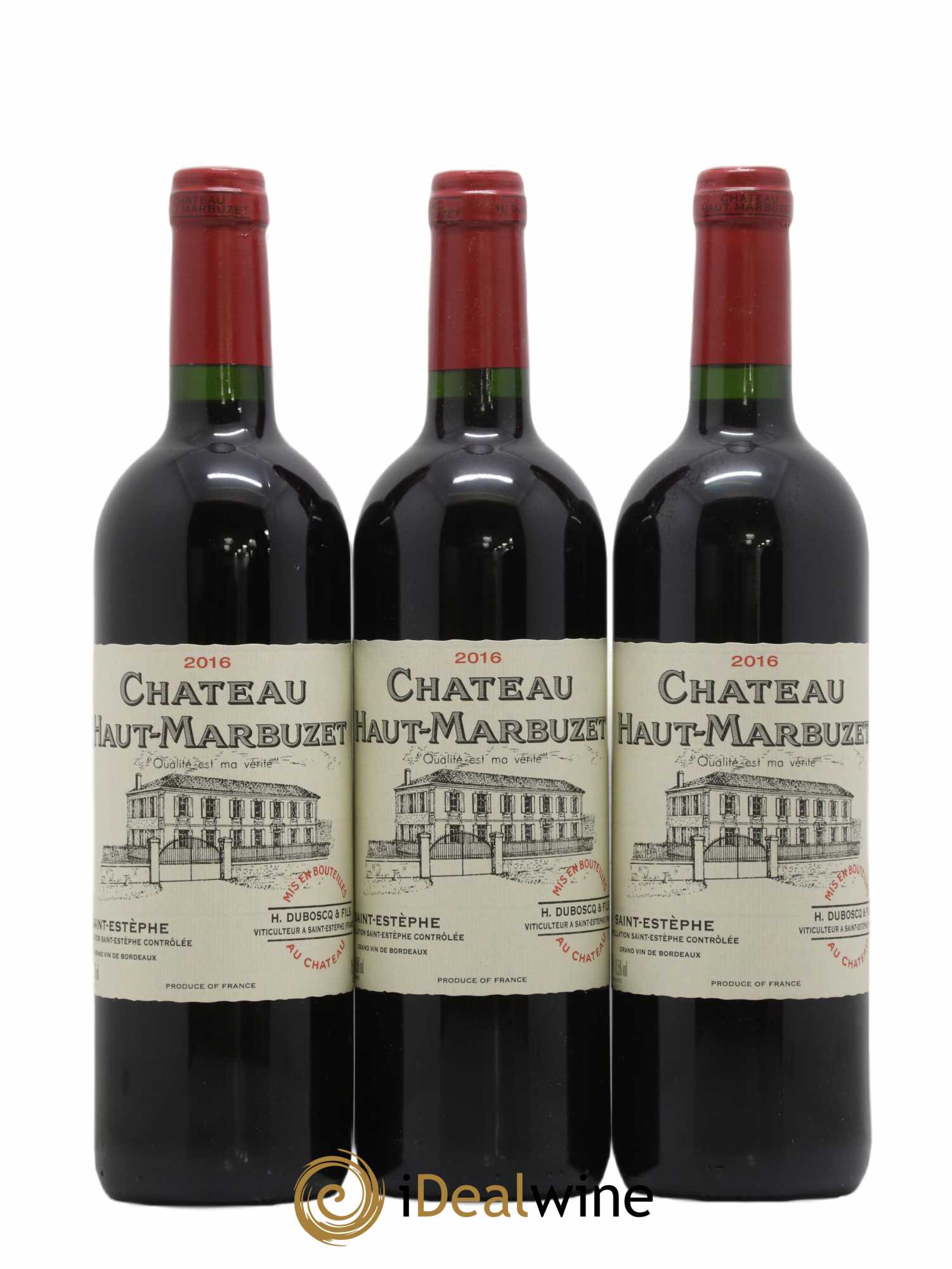 Château Haut Marbuzet 2016 - Lot de 12 bouteilles - 2