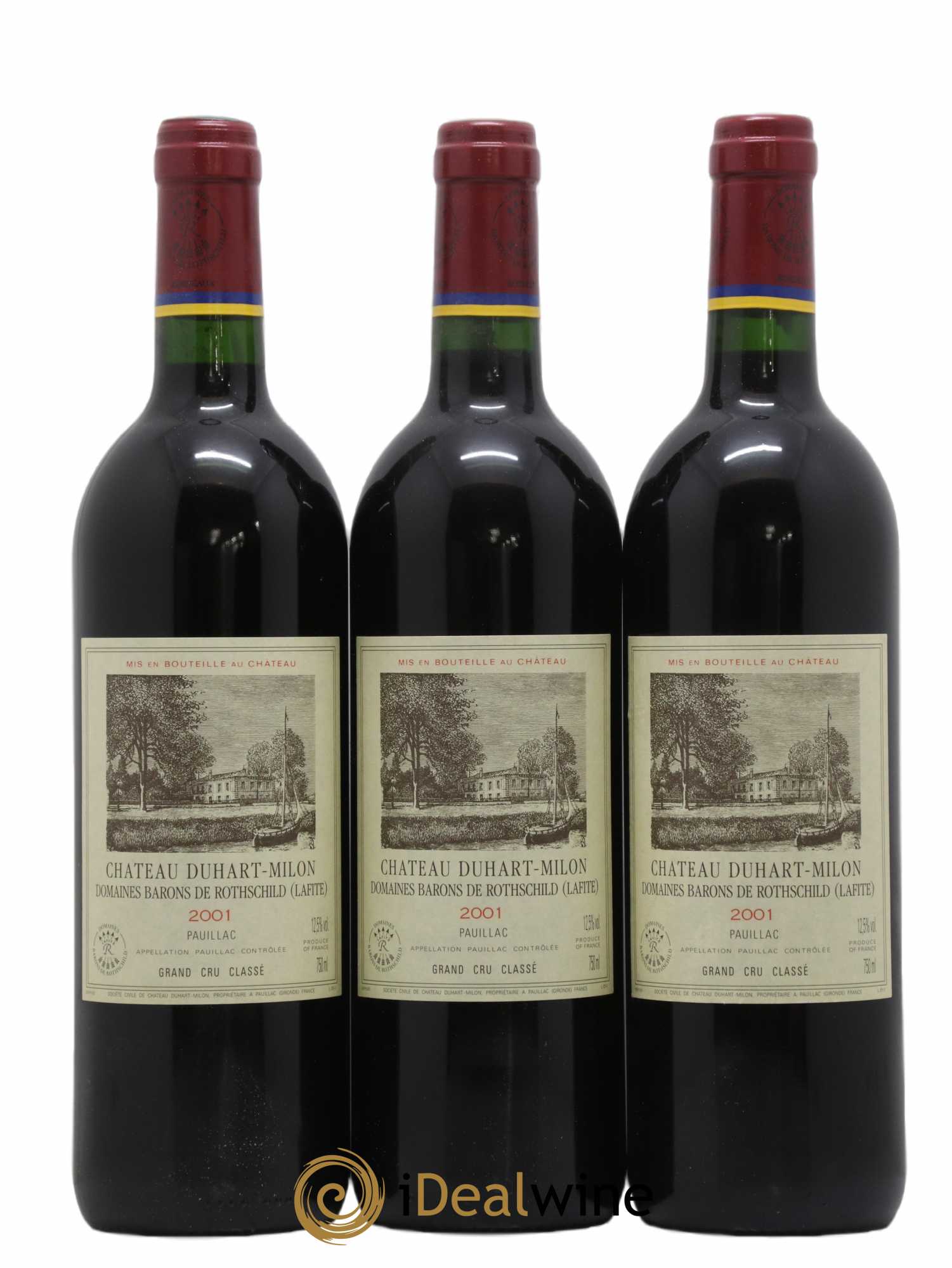 Château Duhart-Milon 4ème Grand Cru Classé 2001 - Lot de 12 bouteilles - 3