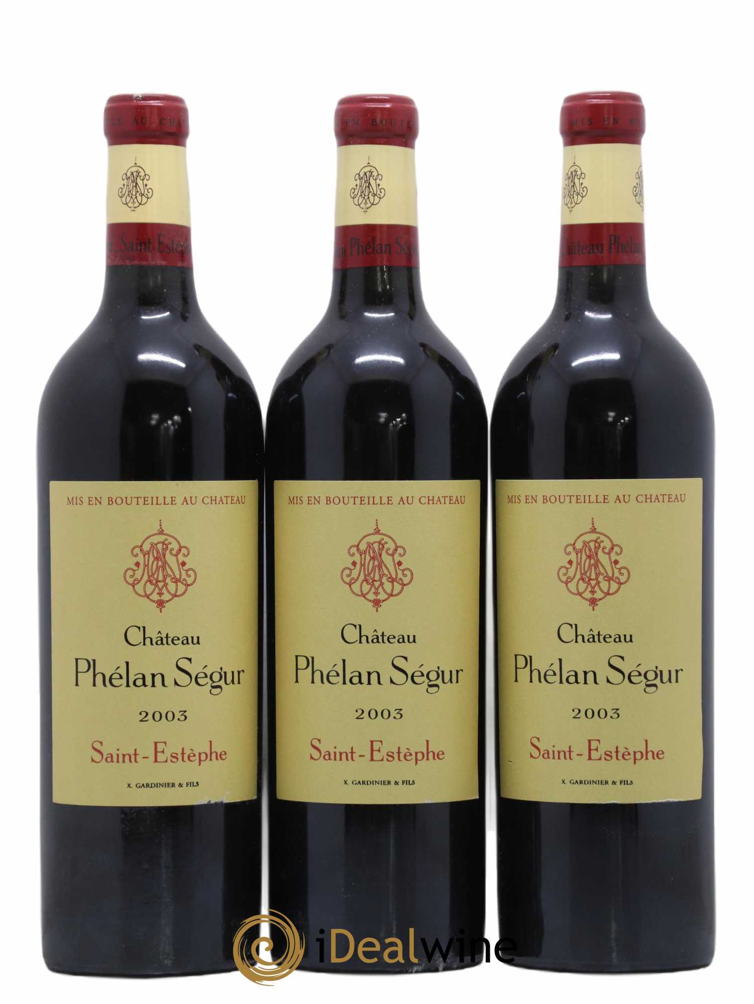 Château Phélan Ségur 2003 - Lot de 12 bouteilles - 4