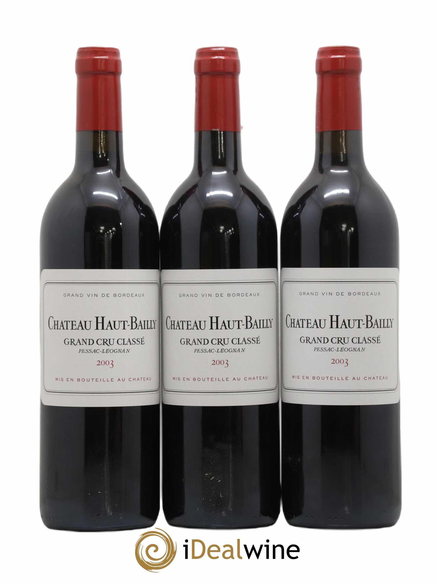 Château Haut-Bailly Cru Classé de Graves 2003 - Lot de 12 bouteilles - 2