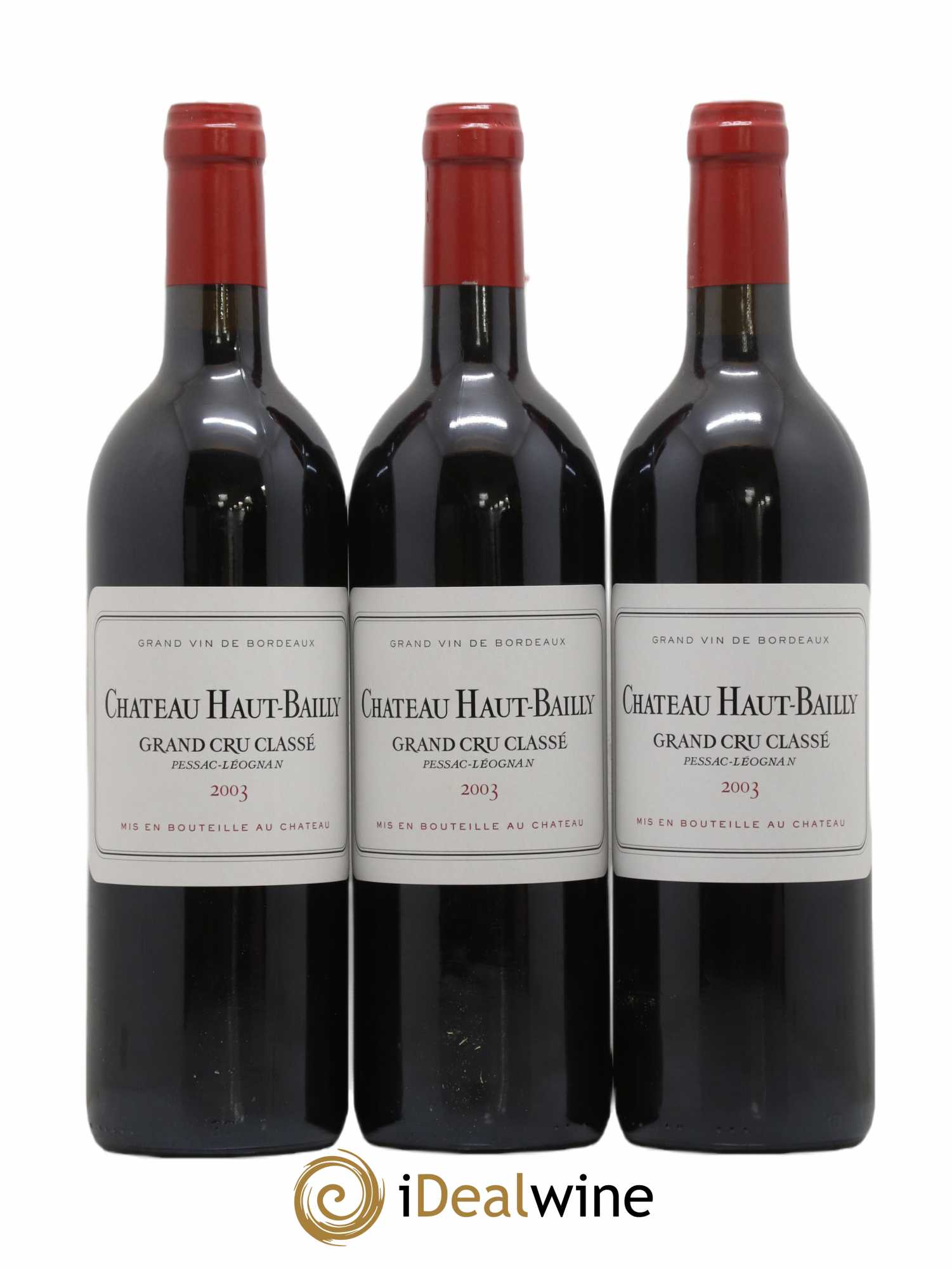 Château Haut-Bailly Cru Classé de Graves 2003 - Lot de 12 bouteilles - 4