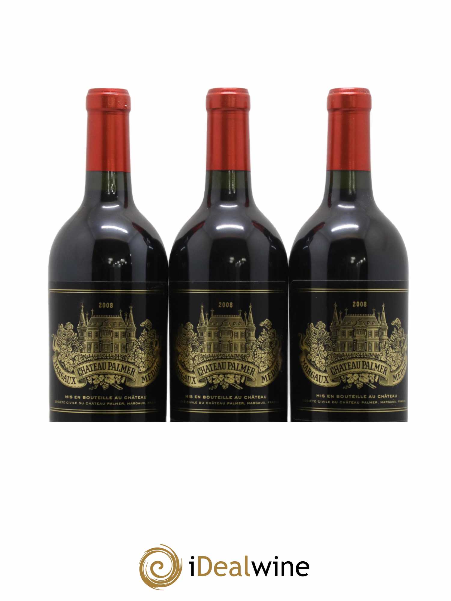 Château Palmer 3ème Grand Cru Classé 2008 - Lot de 12 bouteilles - 3