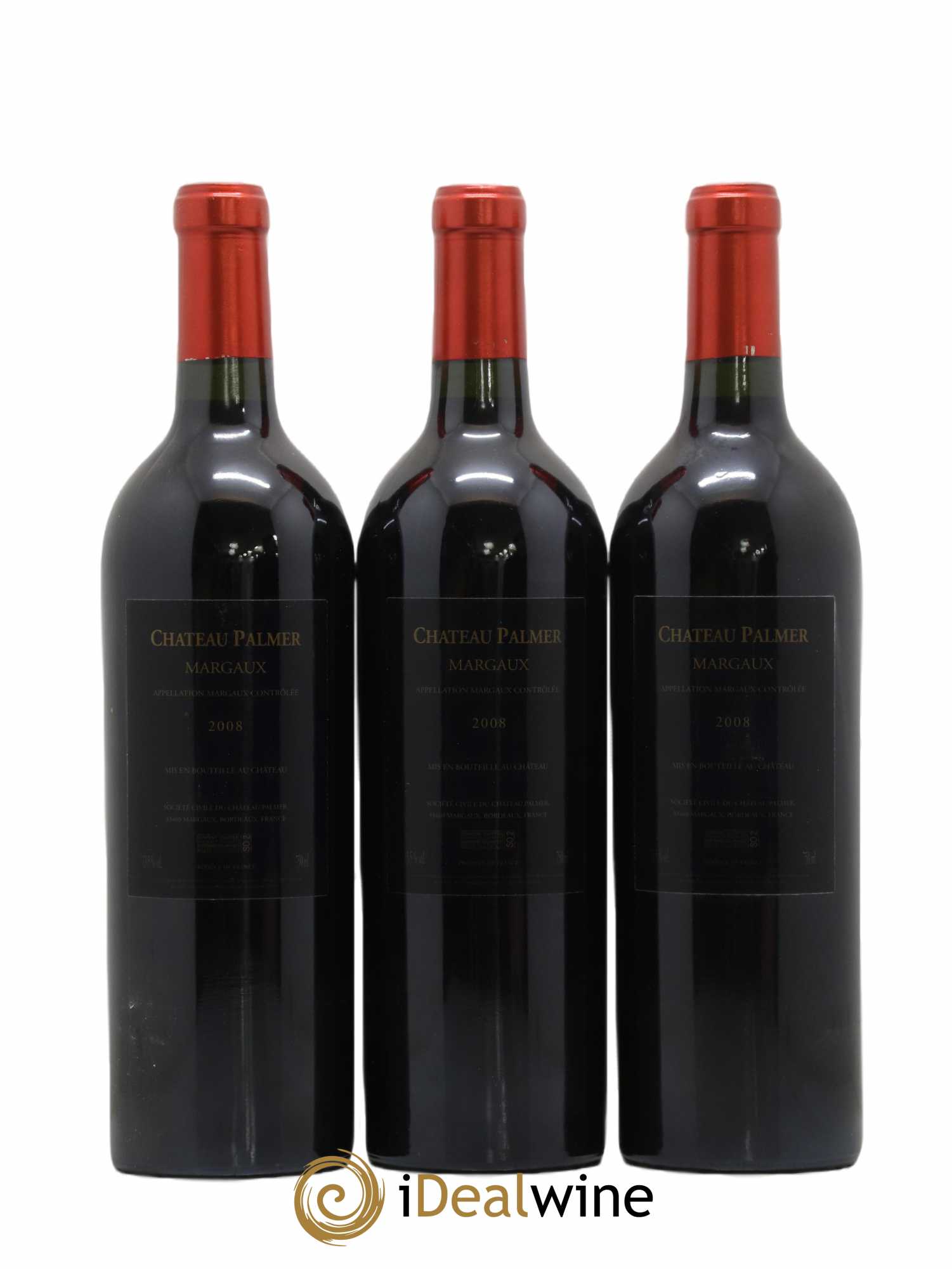 Château Palmer 3ème Grand Cru Classé 2008 - Lot de 12 bouteilles - 4