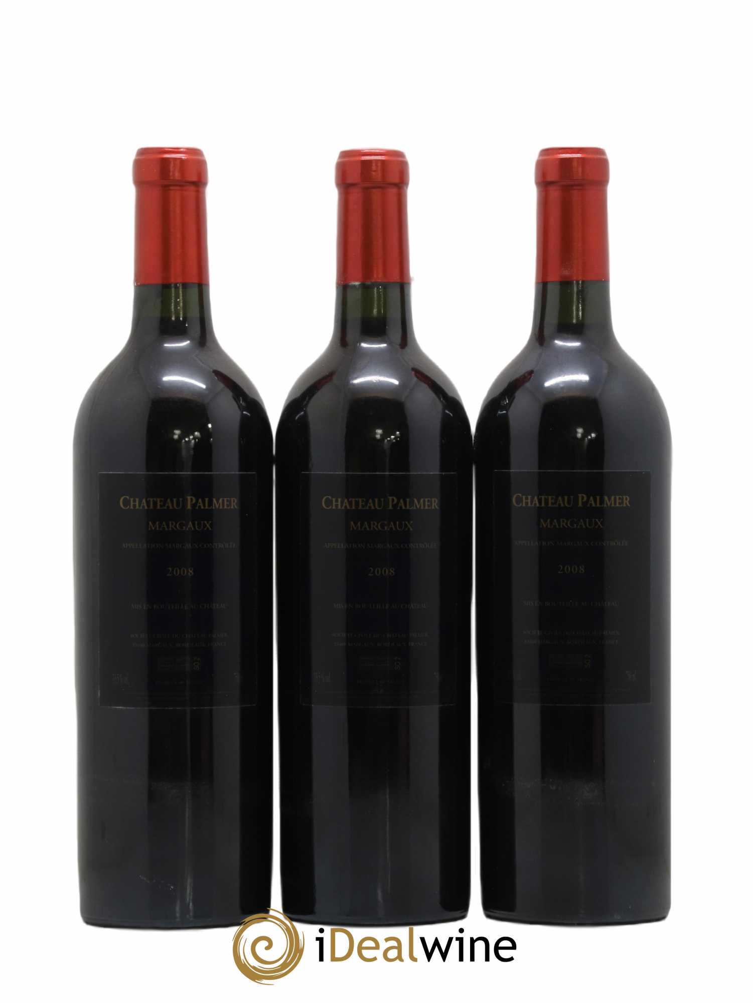 Château Palmer 3ème Grand Cru Classé 2008 - Lot de 12 bouteilles - 8