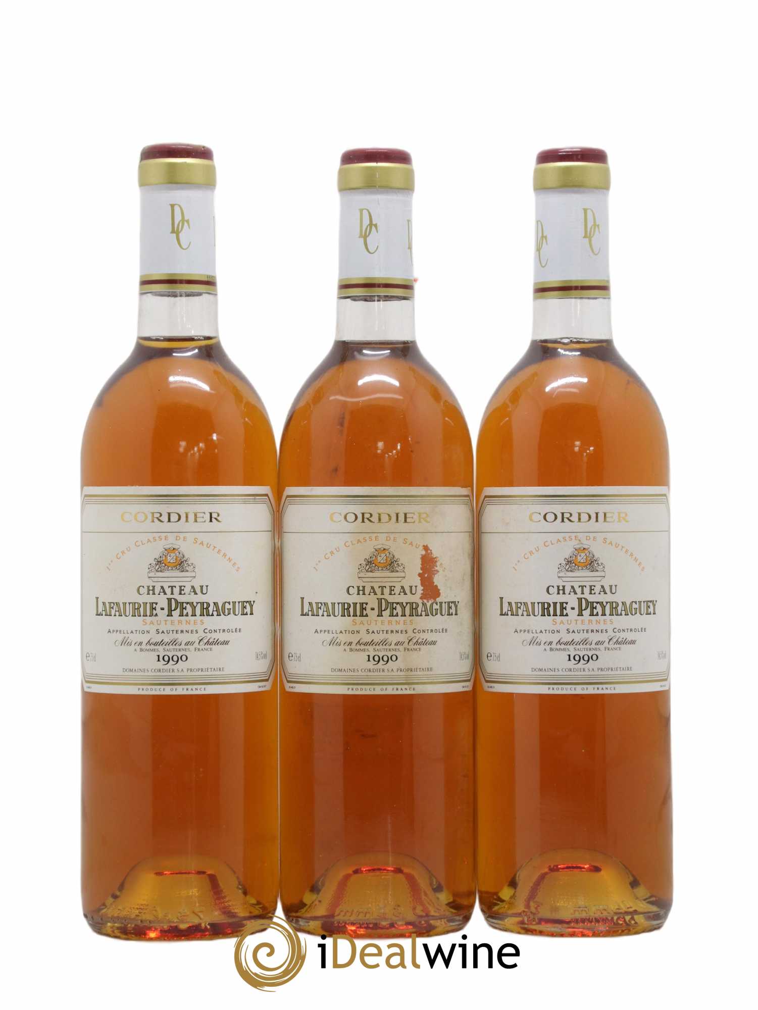 Château Lafaurie-Peyraguey 1er Grand Cru Classé 1990 - Posten von 12 Flaschen - 1