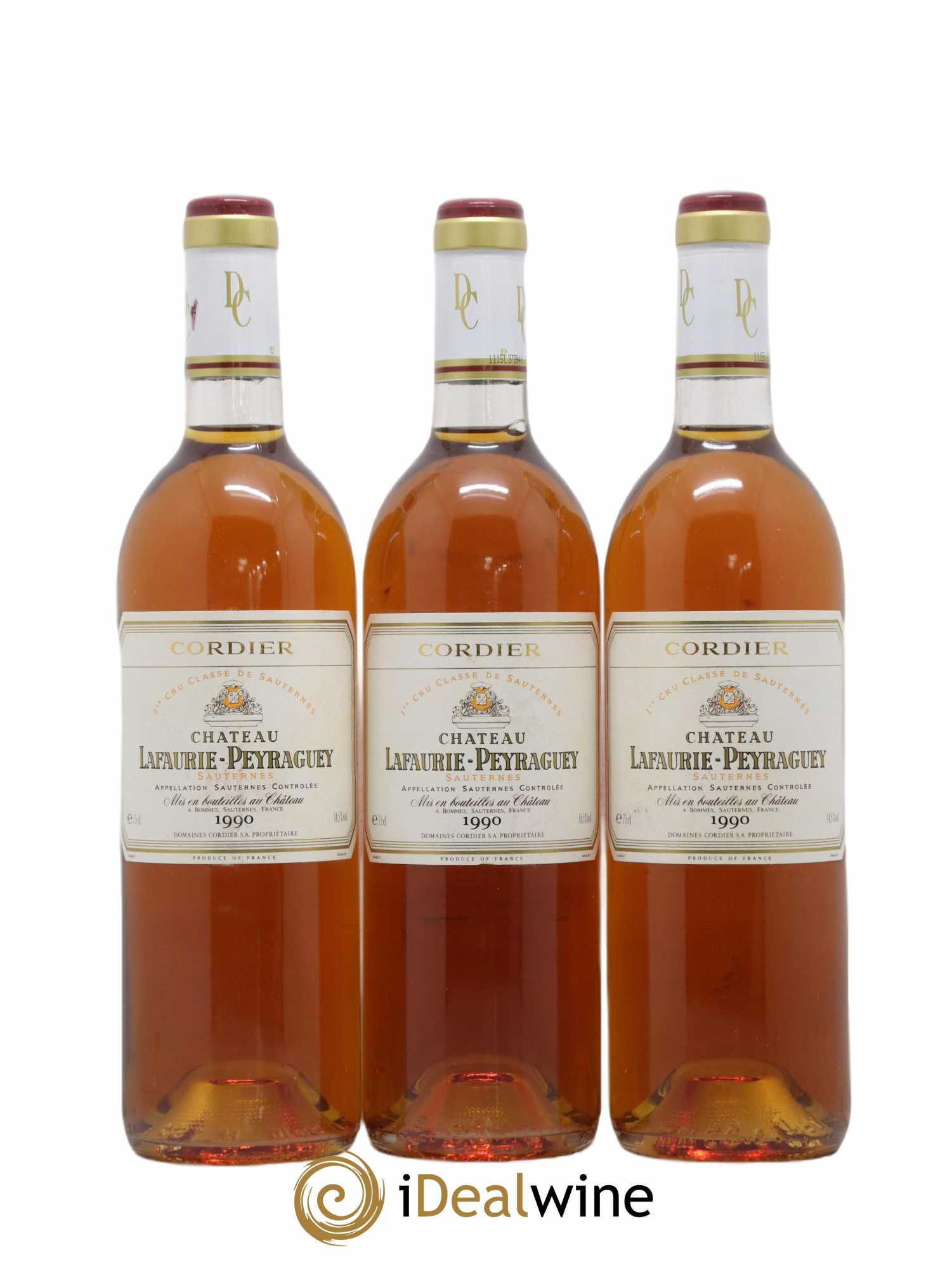 Château Lafaurie-Peyraguey 1er Grand Cru Classé 1990 - Posten von 12 Flaschen - 2