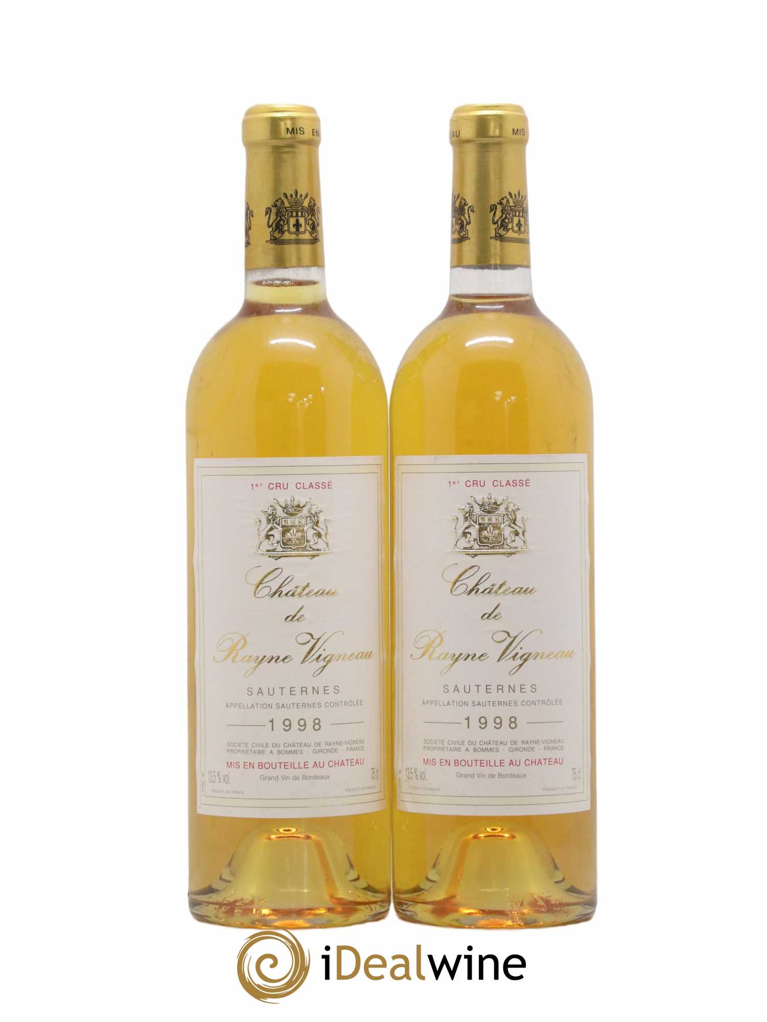 Sauternes Millésima 1998 - Lotto di 12 bottiglie - 1