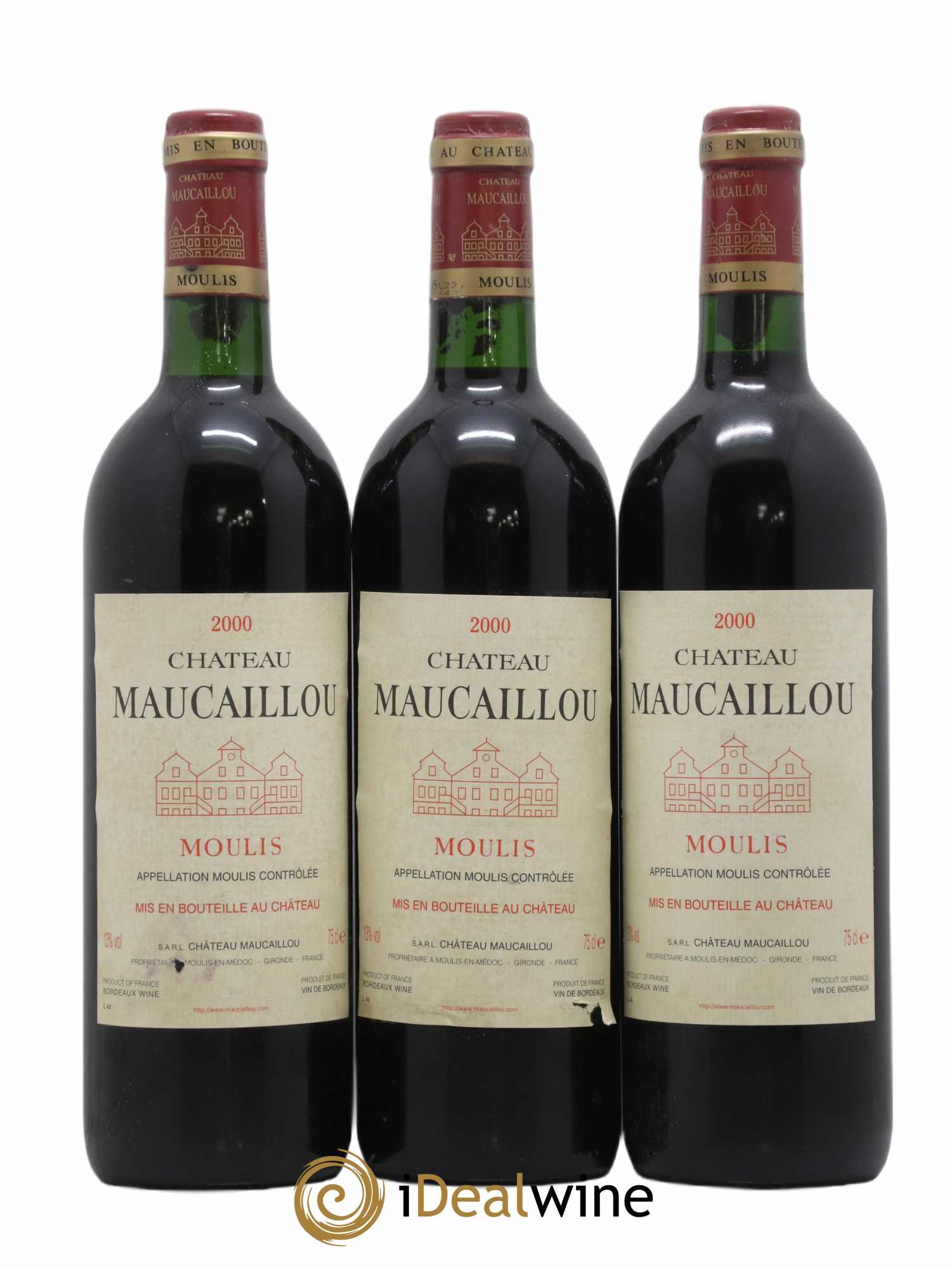 Château Maucaillou 2000 - Lot de 12 bouteilles - 1