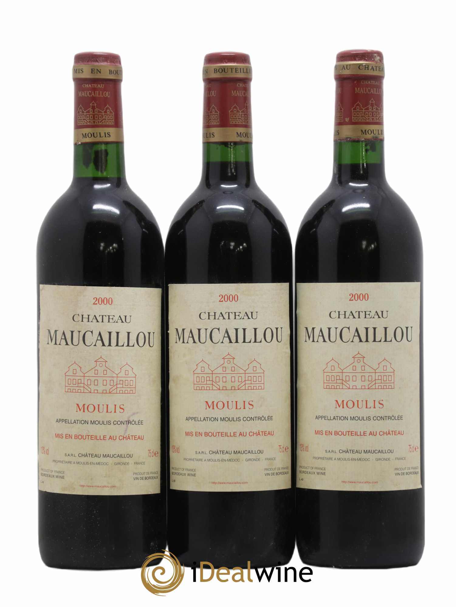 Château Maucaillou 2000 - Lot de 12 bouteilles - 3