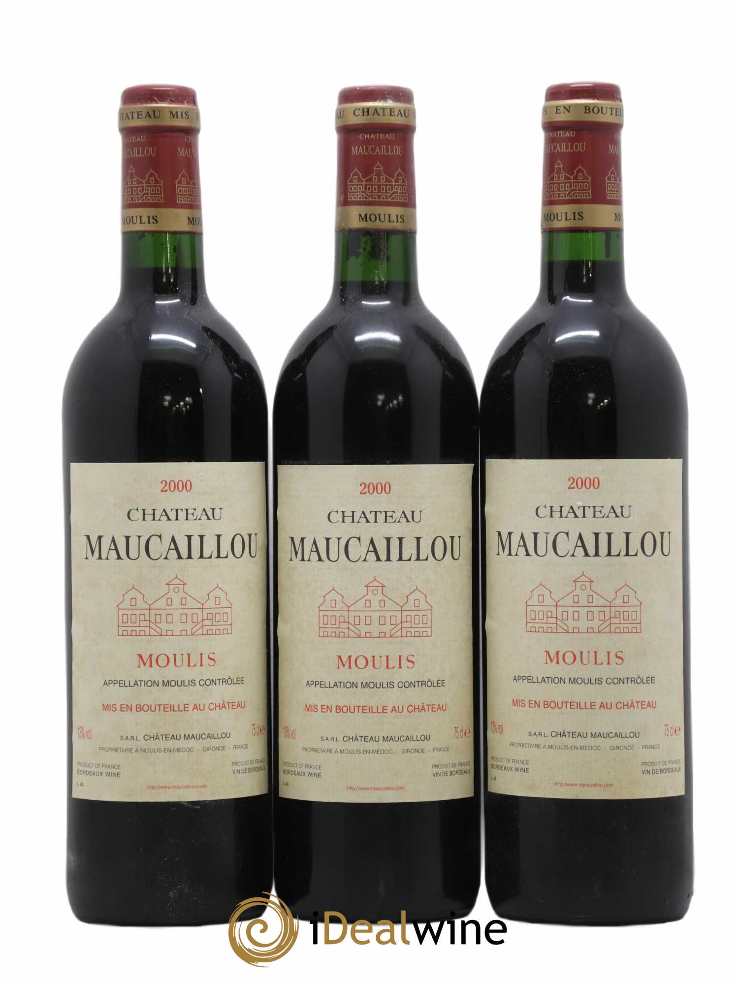 Château Maucaillou 2000 - Lot de 12 bouteilles - 4