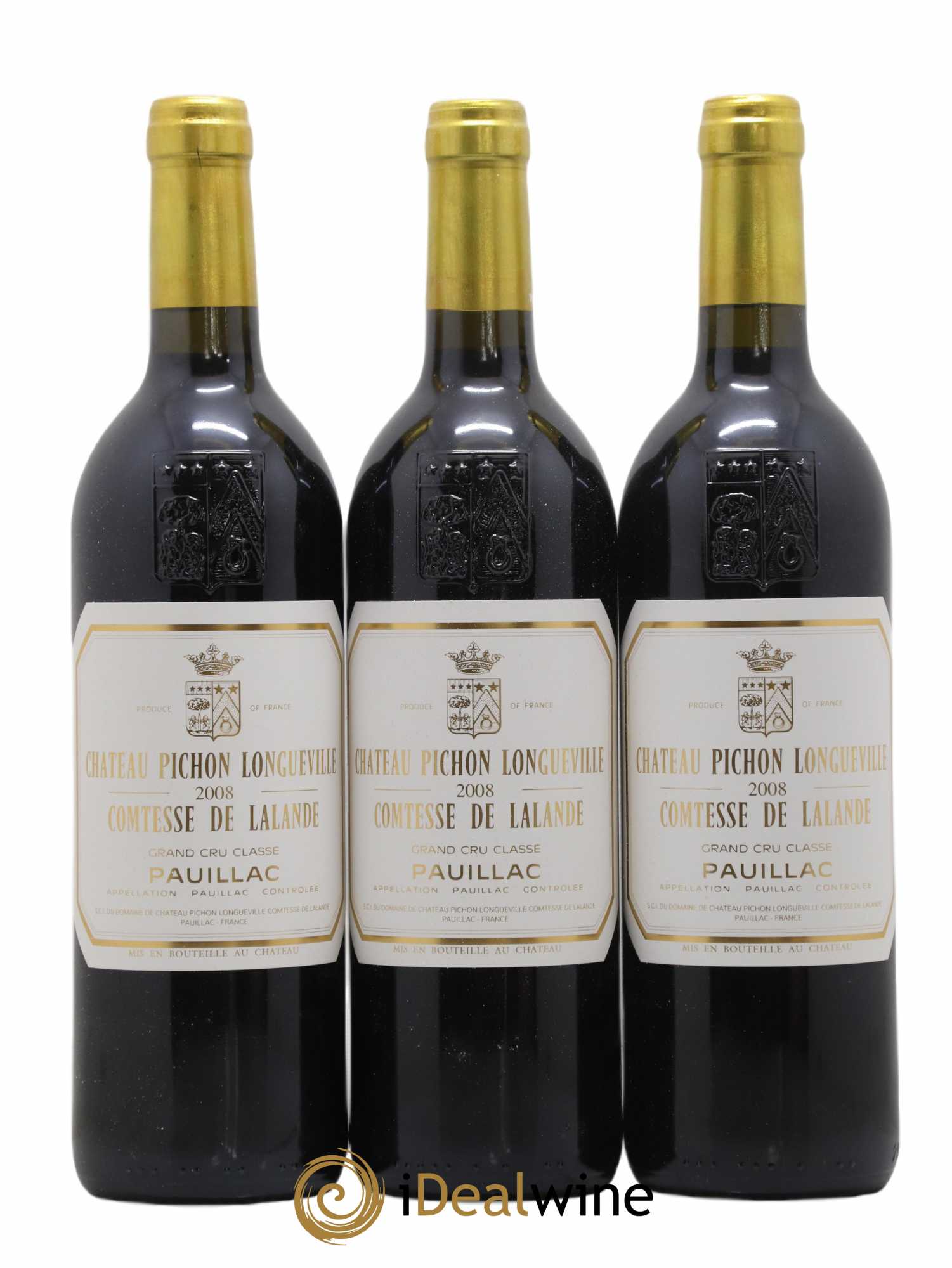 Château Pichon Longueville Comtesse de Lalande 2ème Grand Cru Classé 2008 - Lot de 12 bouteilles - 3