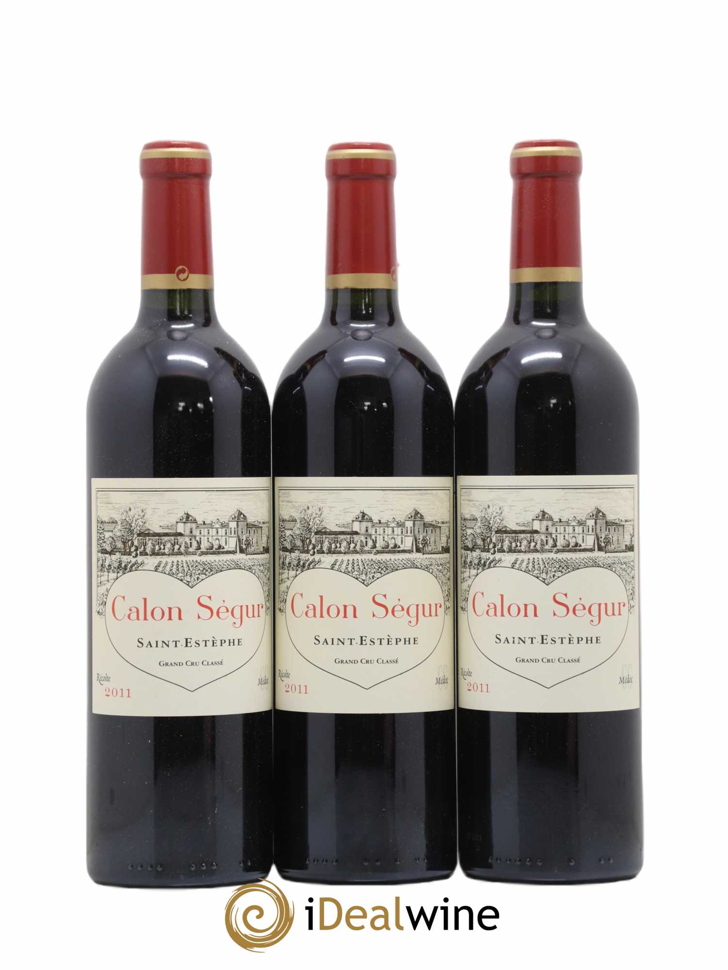 Château Calon Ségur 3ème Grand Cru Classé 2011 - Lot de 6 bouteilles - 1