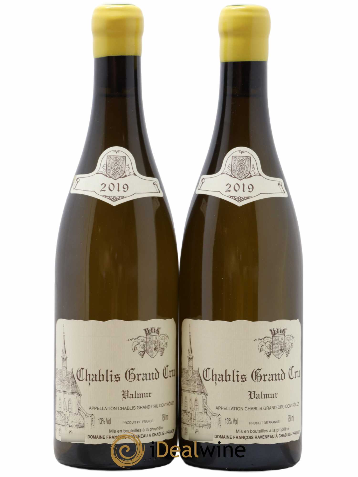 Chablis Grand Cru Valmur Raveneau (Domaine) 2019 - Lot de 2 bouteilles - 0