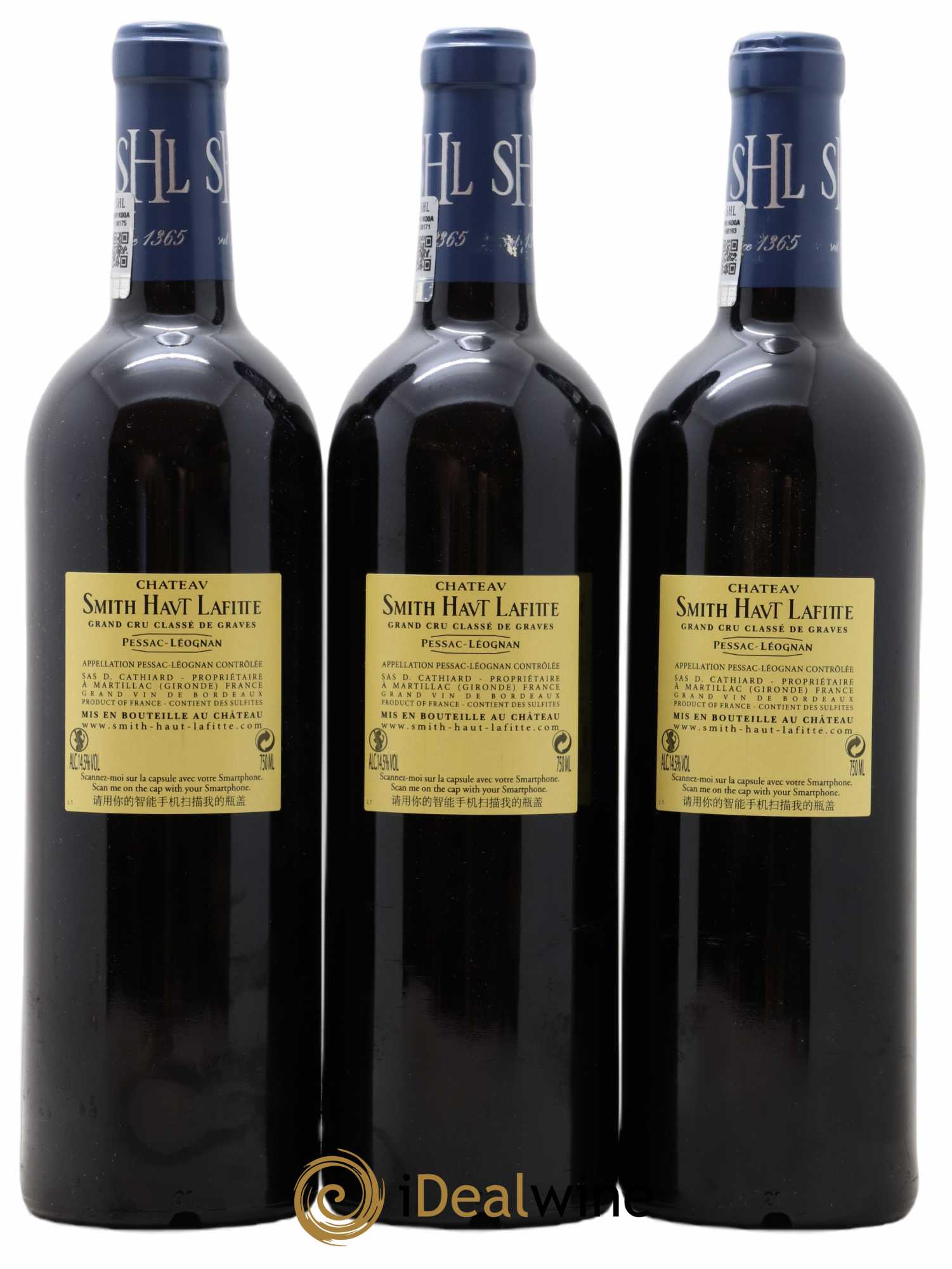 Château Smith Haut Lafitte Cru Classé de Graves 2009 - Lot de 6 bouteilles - 4