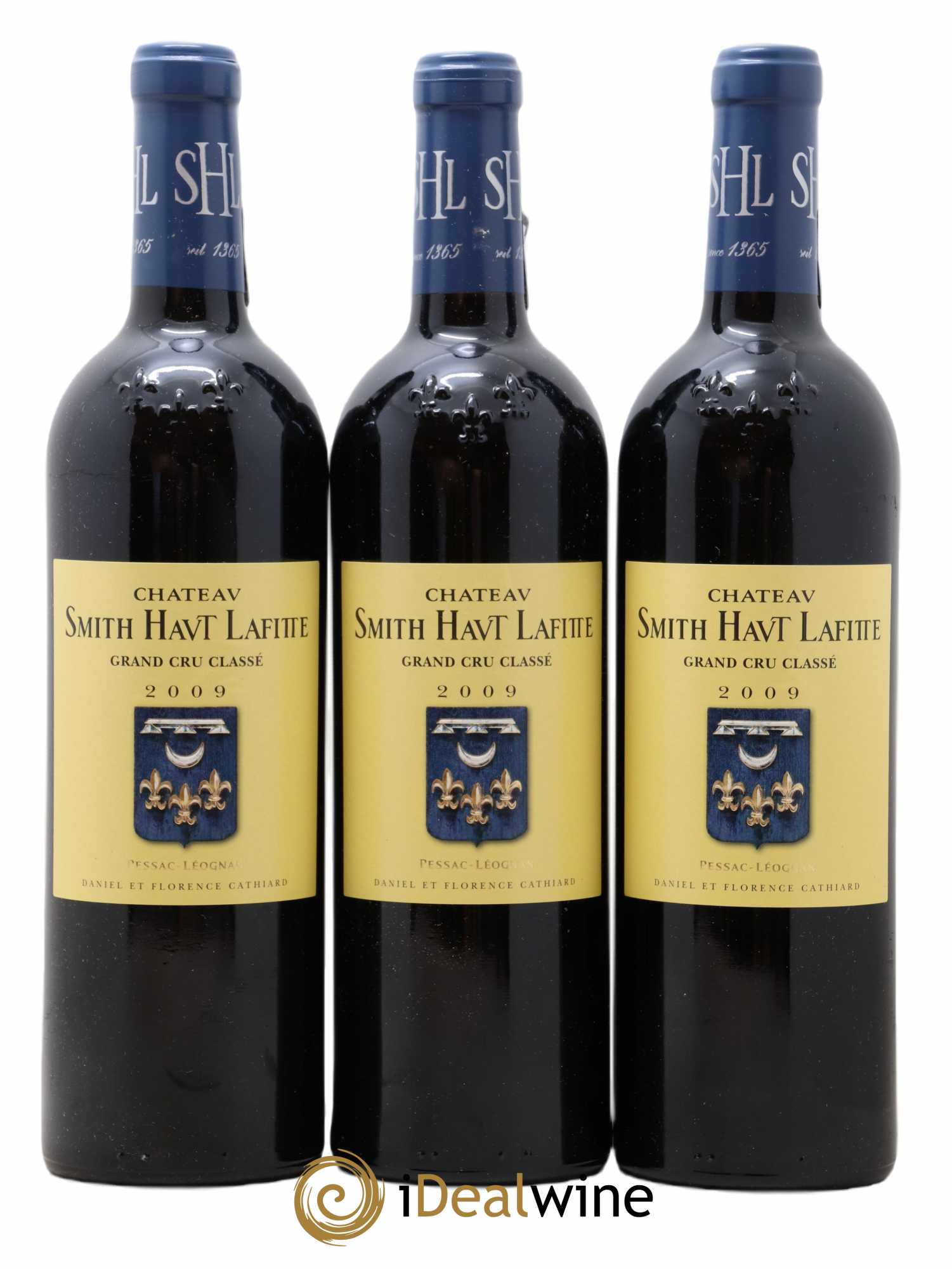 Château Smith Haut Lafitte Cru Classé de Graves 2009 - Lot de 3 bouteilles - 0