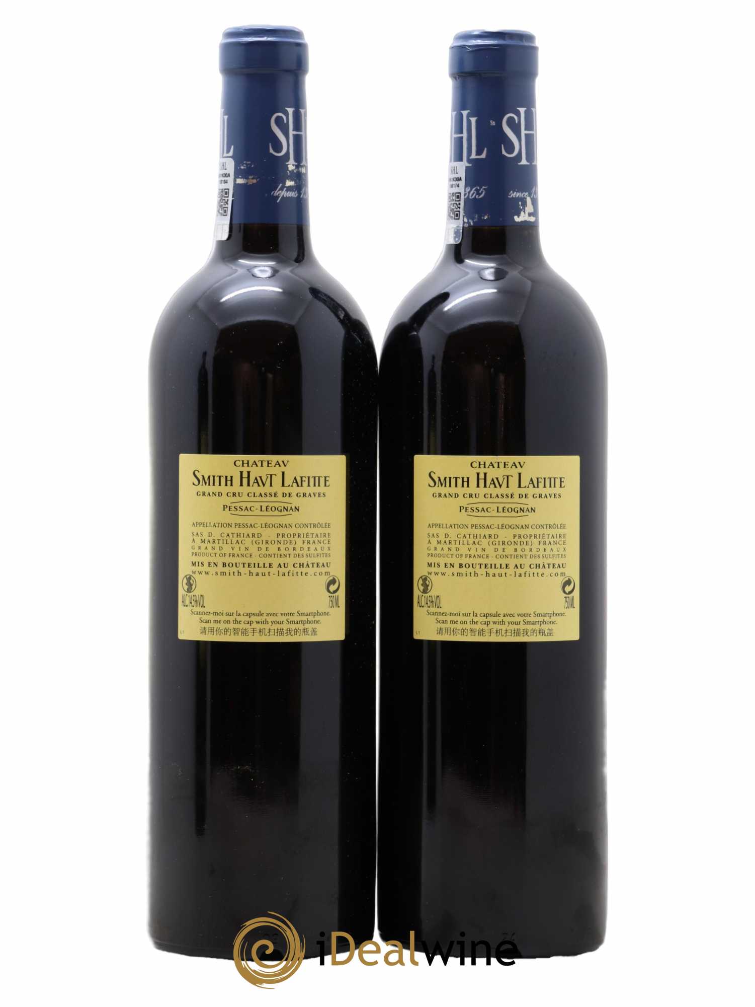 Château Smith Haut Lafitte Cru Classé de Graves 2009 - Lot de 2 bouteilles - 1
