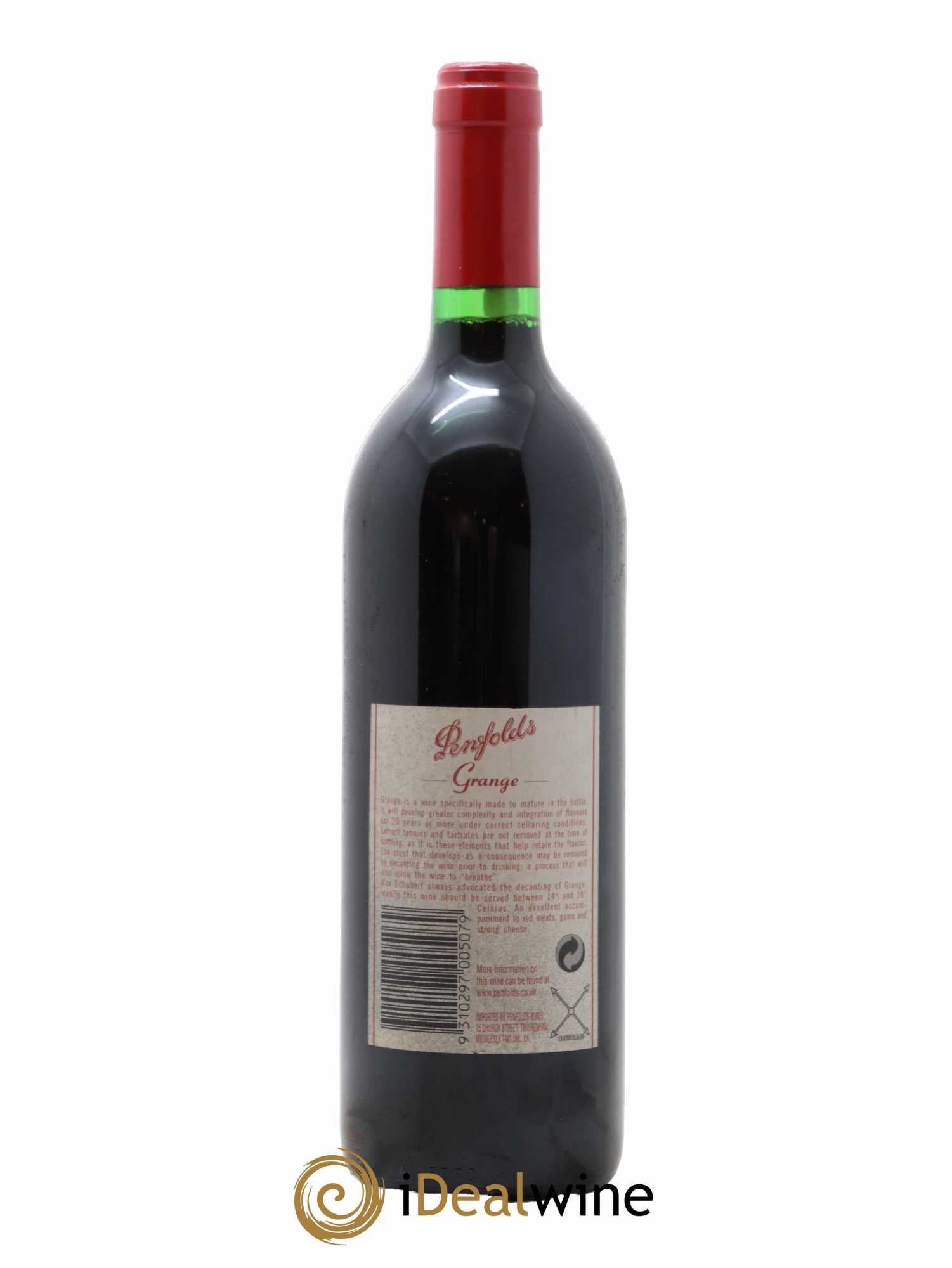 South Australia Penfolds Wines Grange 1996 - Lot de 1 bouteille - 1