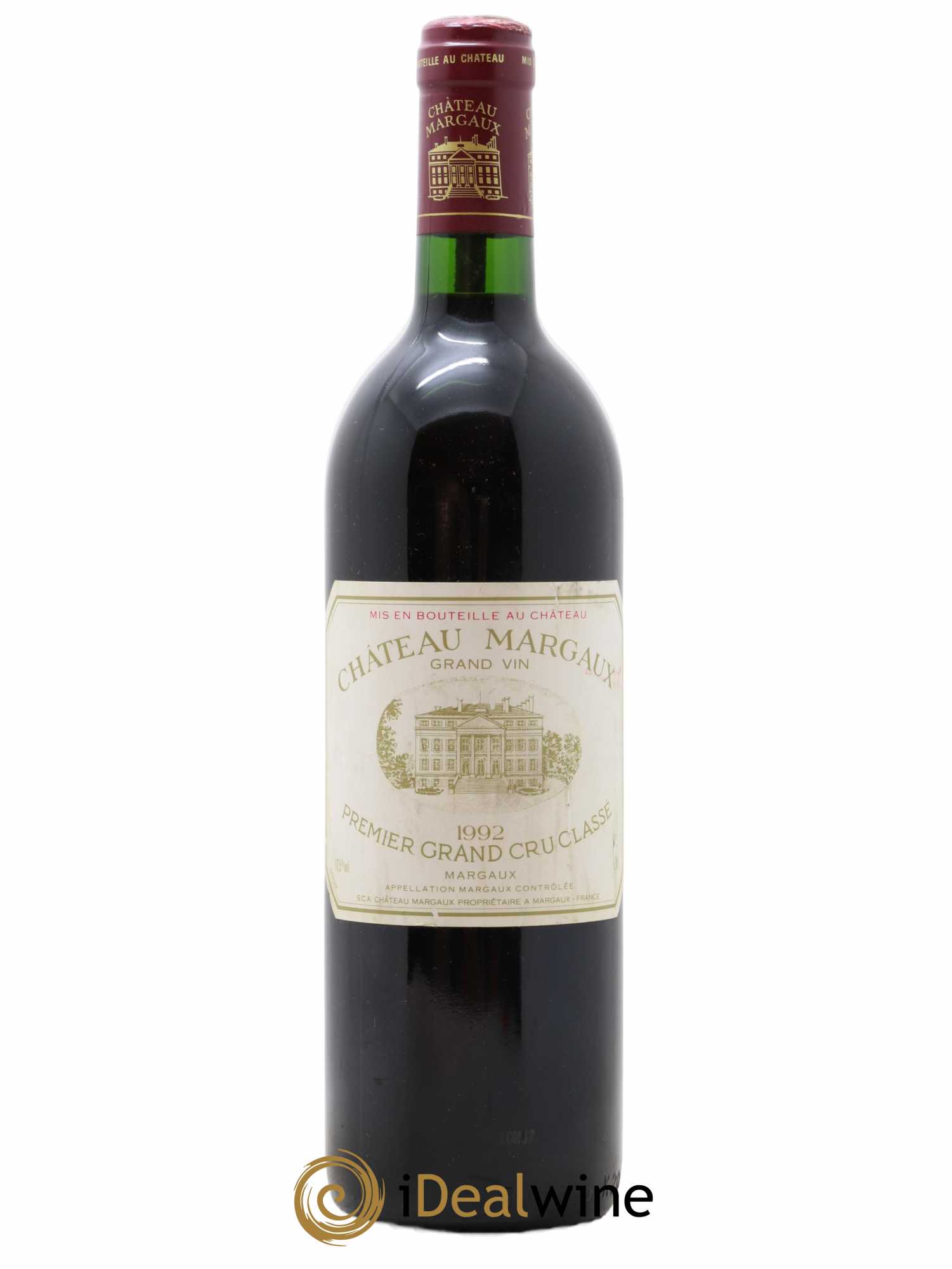 Château Margaux 1er Grand Cru Classé 1992 - Lot de 1 bouteille - 0