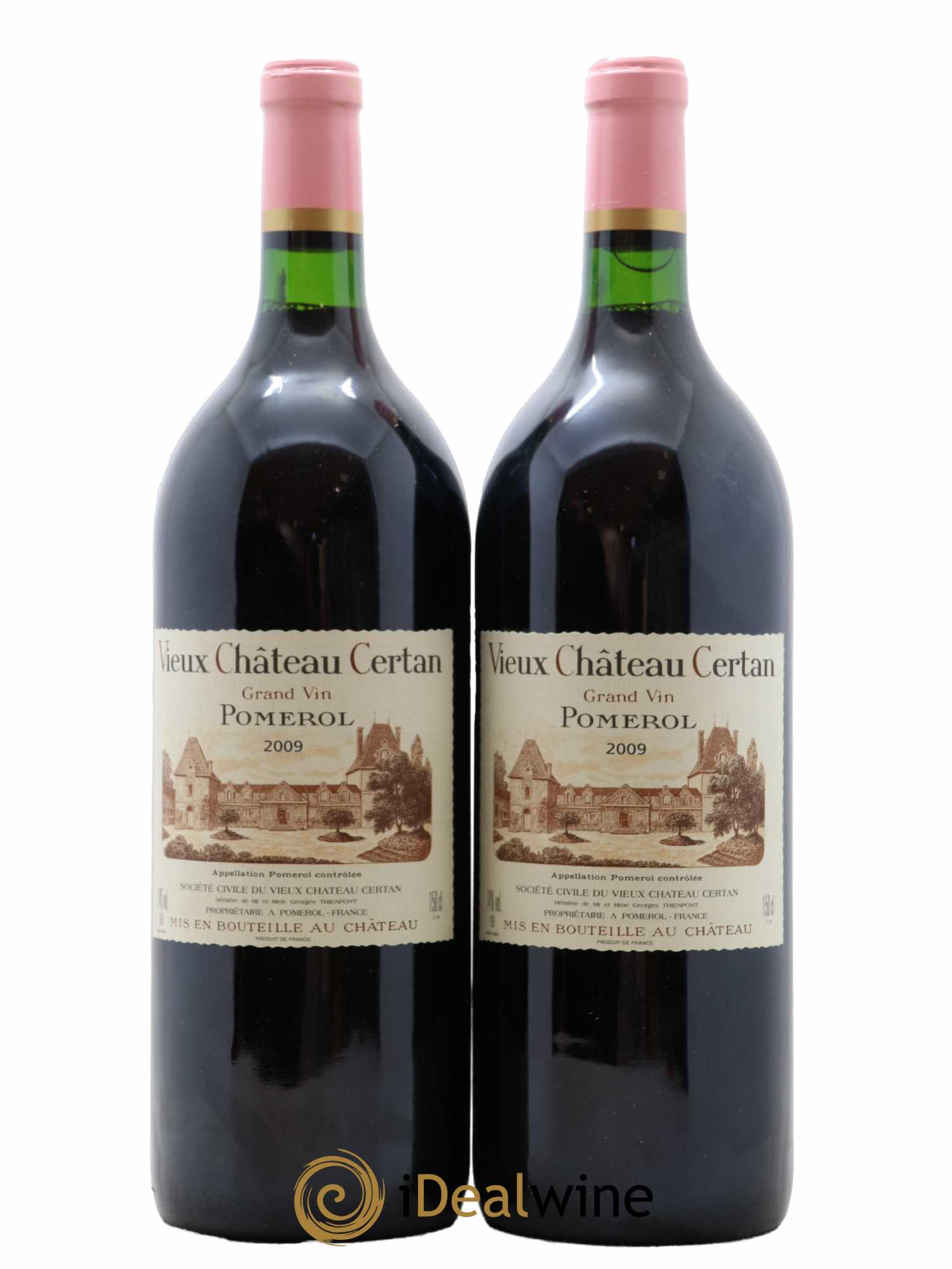 Vieux Château Certan 2009 - Lot de 2 magnums - 0