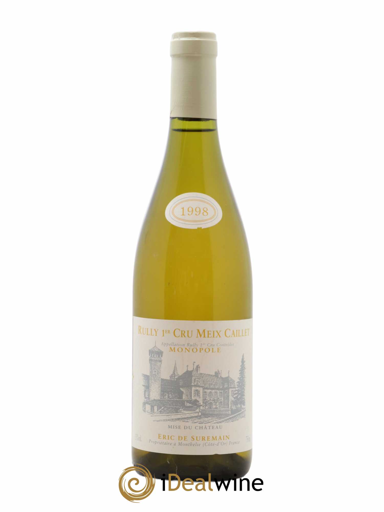 Rully 1er Cru Meix Caillet Domaine Eric De Suremain 1998 - Posten von 1 Flasche - 0