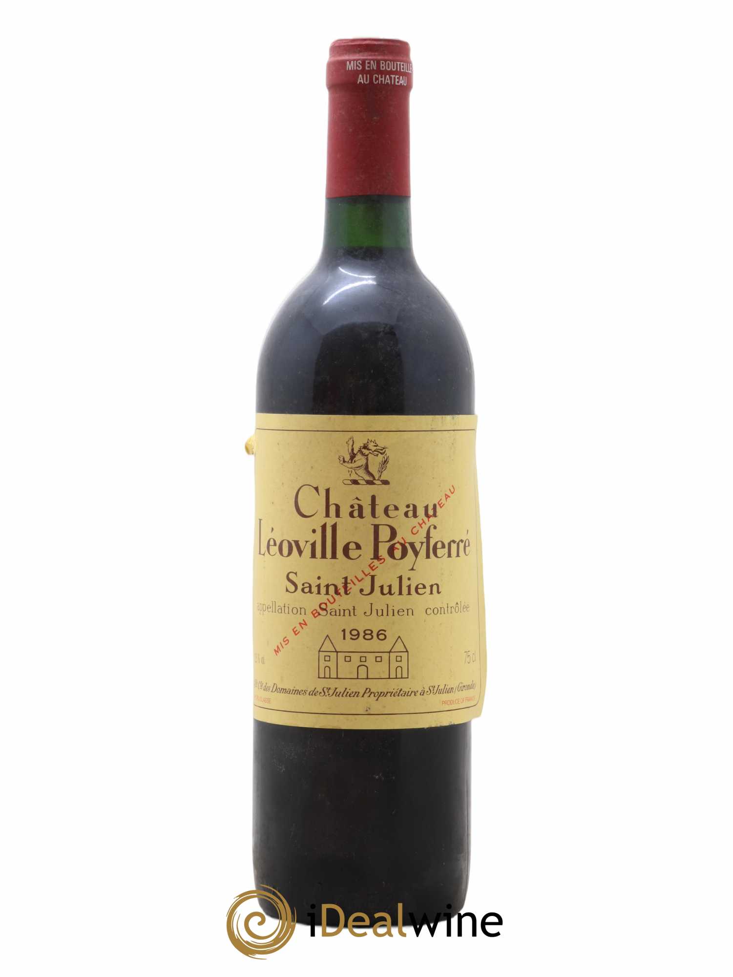 Château Léoville Poyferré 2ème Grand Cru Classé 1986 - Lot de 1 bouteille - 0