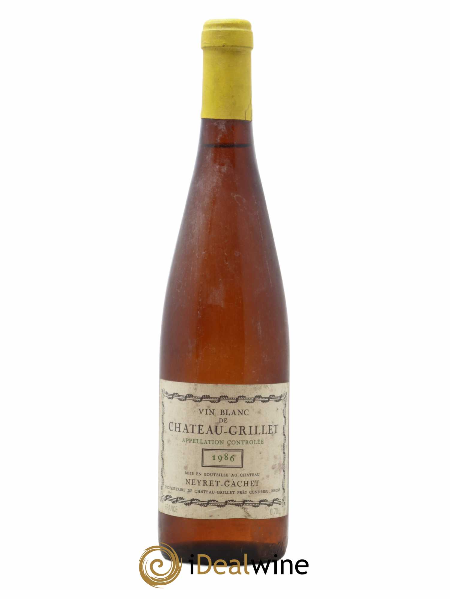 Château Grillet Château-Grillet 1986 - Lot de 1 bouteille - 0
