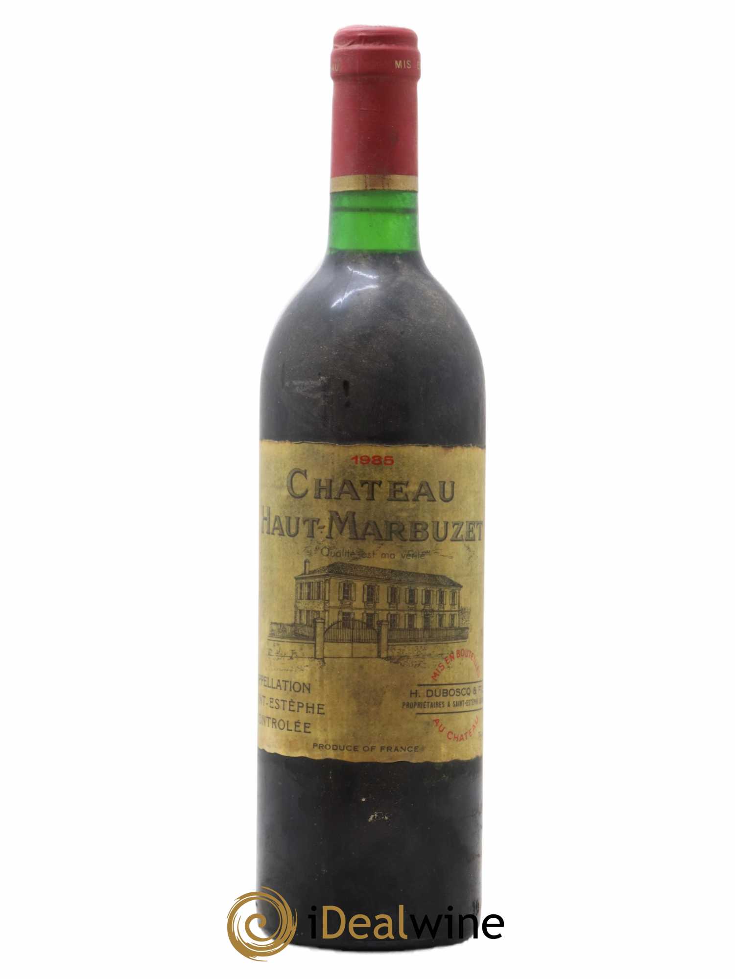 Château Haut Marbuzet 1985 - Lot de 1 bouteille - 0