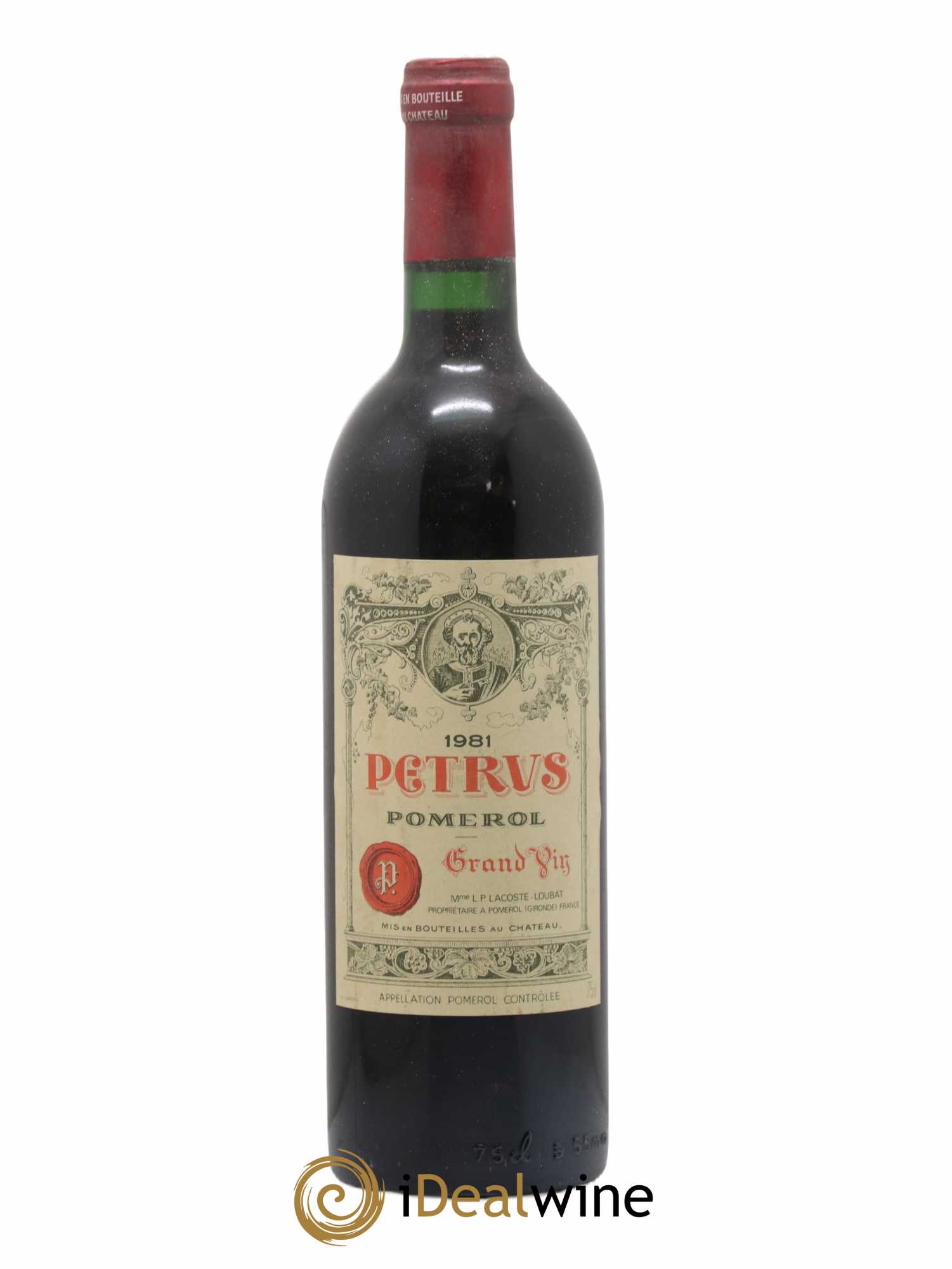 Petrus 1981 - Lot de 1 bouteille - 0