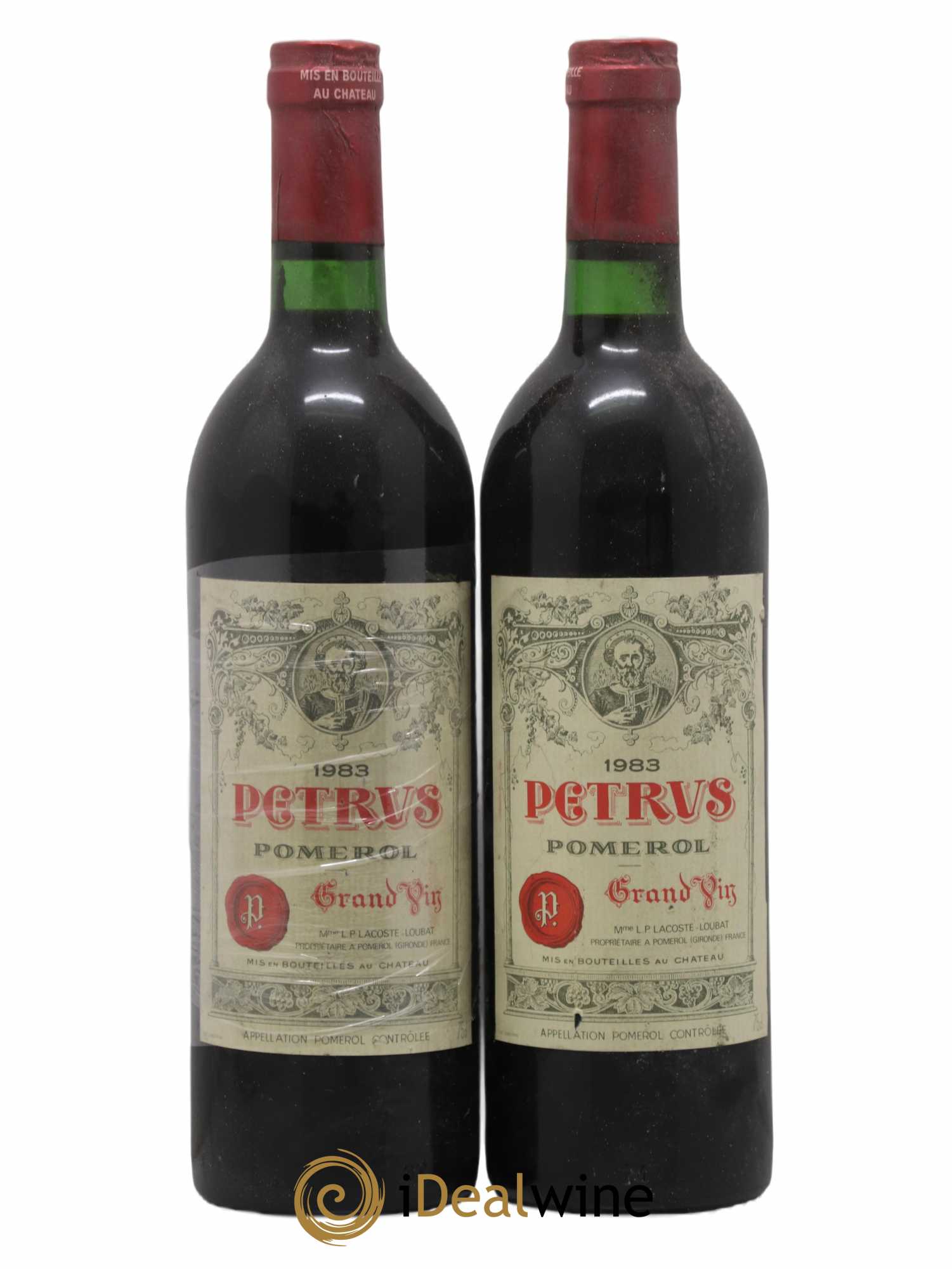 Petrus 1983 - Lot de 2 bouteilles - 0