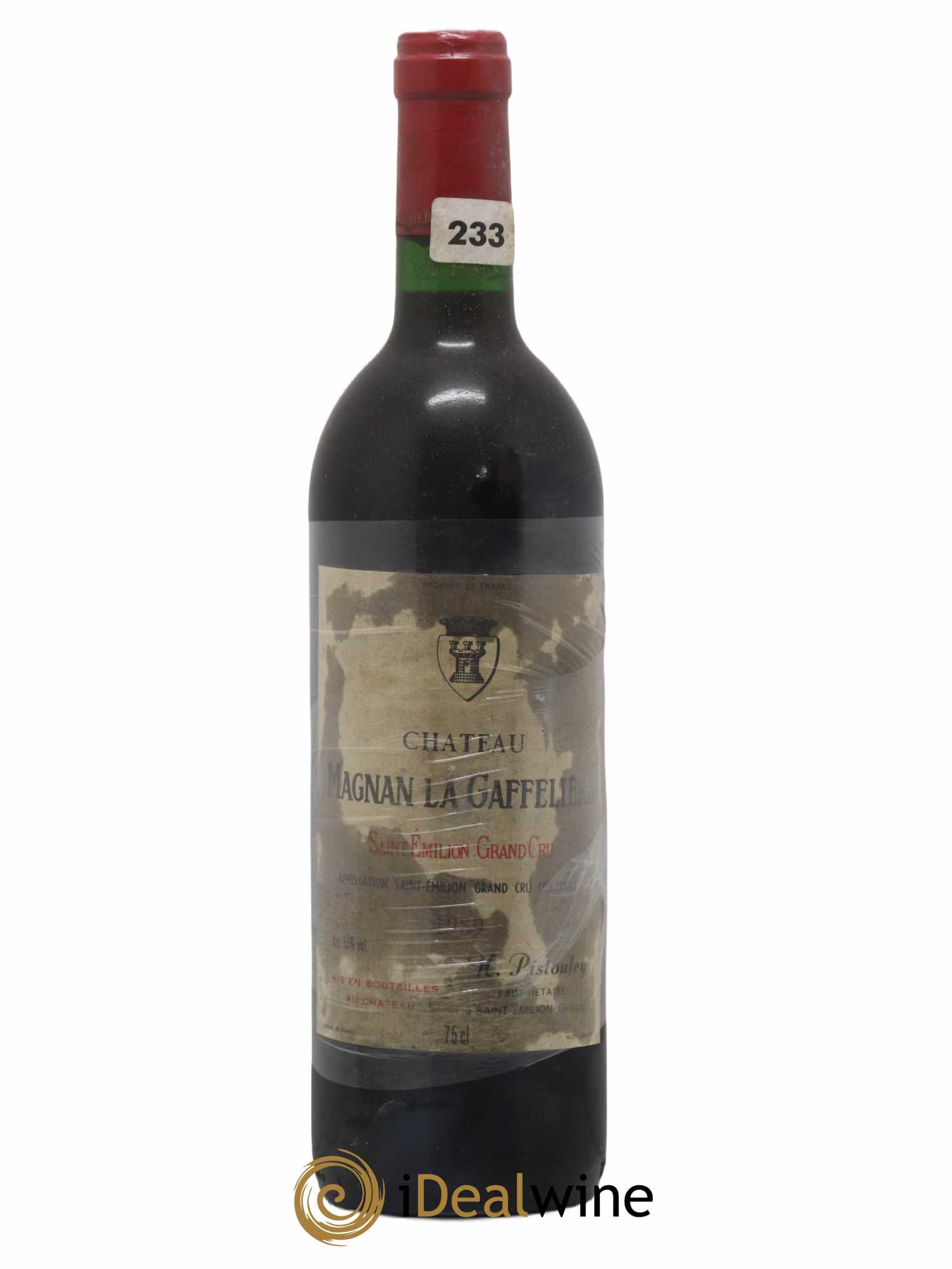 Château Magnan la Gaffelière 1989 - Lot de 1 bouteille - 0
