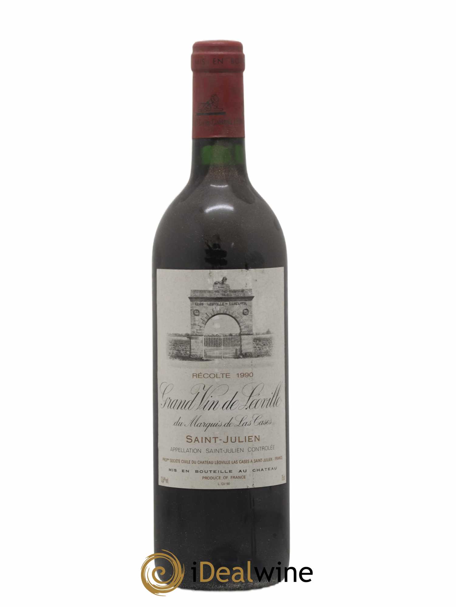 Château Léoville Las Cases 2ème Grand Cru Classé 1990 - Lot de 1 bouteille - 0