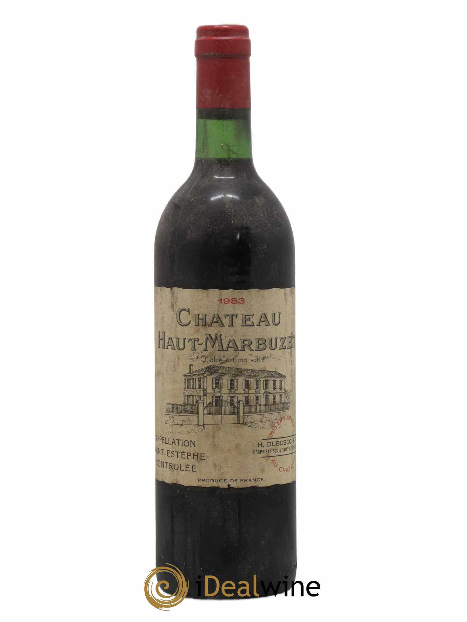 Château Haut Marbuzet 1983 - Lot de 1 bouteille - 0