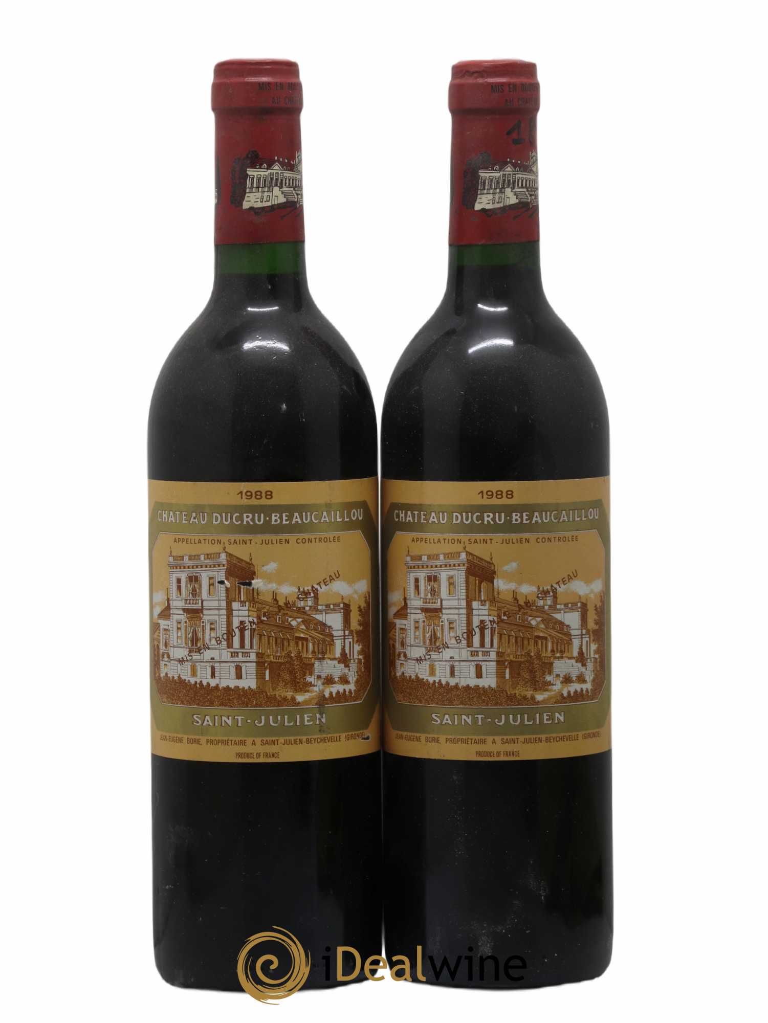 Château Ducru Beaucaillou 2ème Grand Cru Classé 1988 - Lot de 2 bouteilles - 0