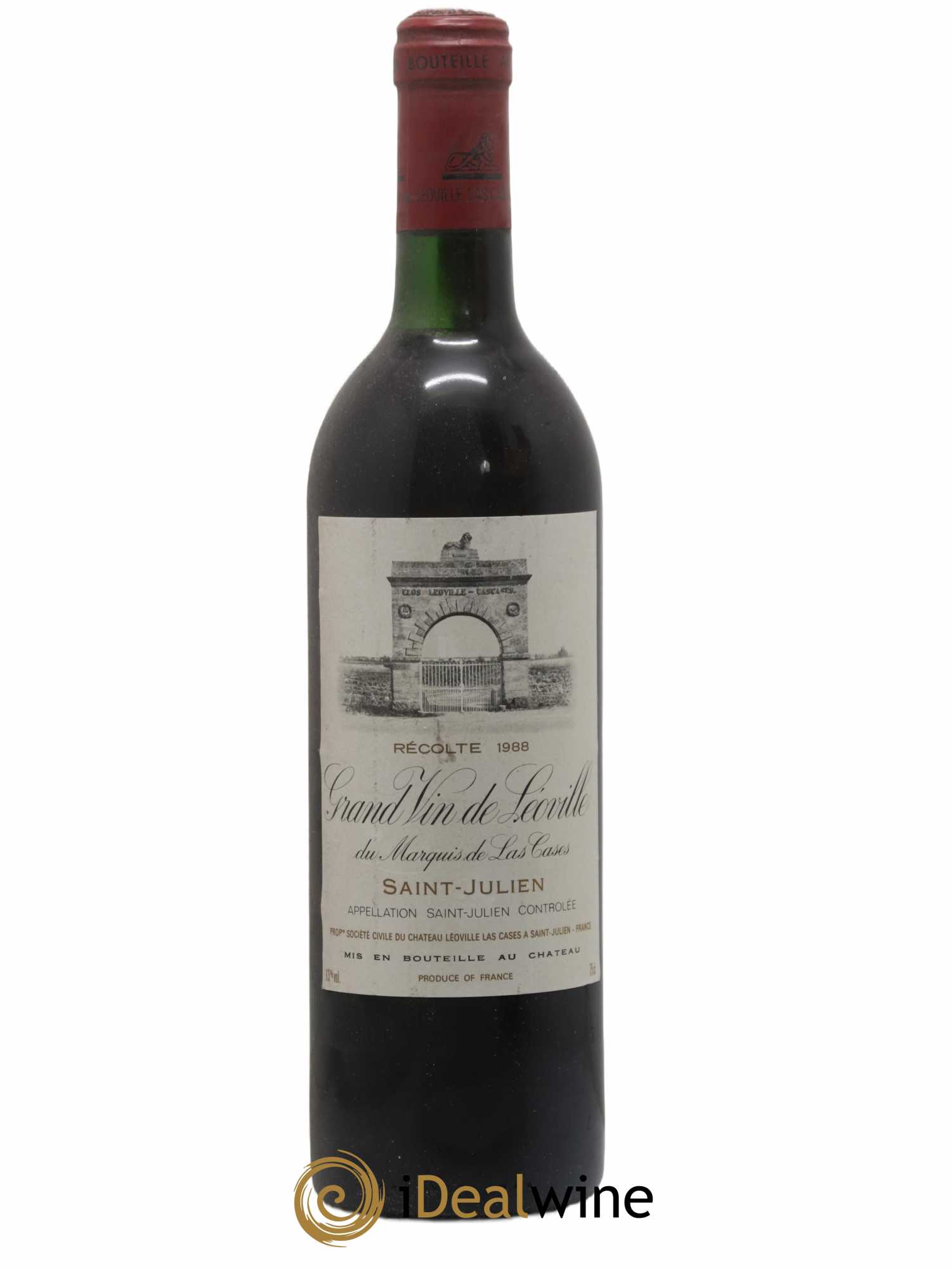 Château Léoville Las Cases 2ème Grand Cru Classé 1988 - Lot de 1 bouteille - 0