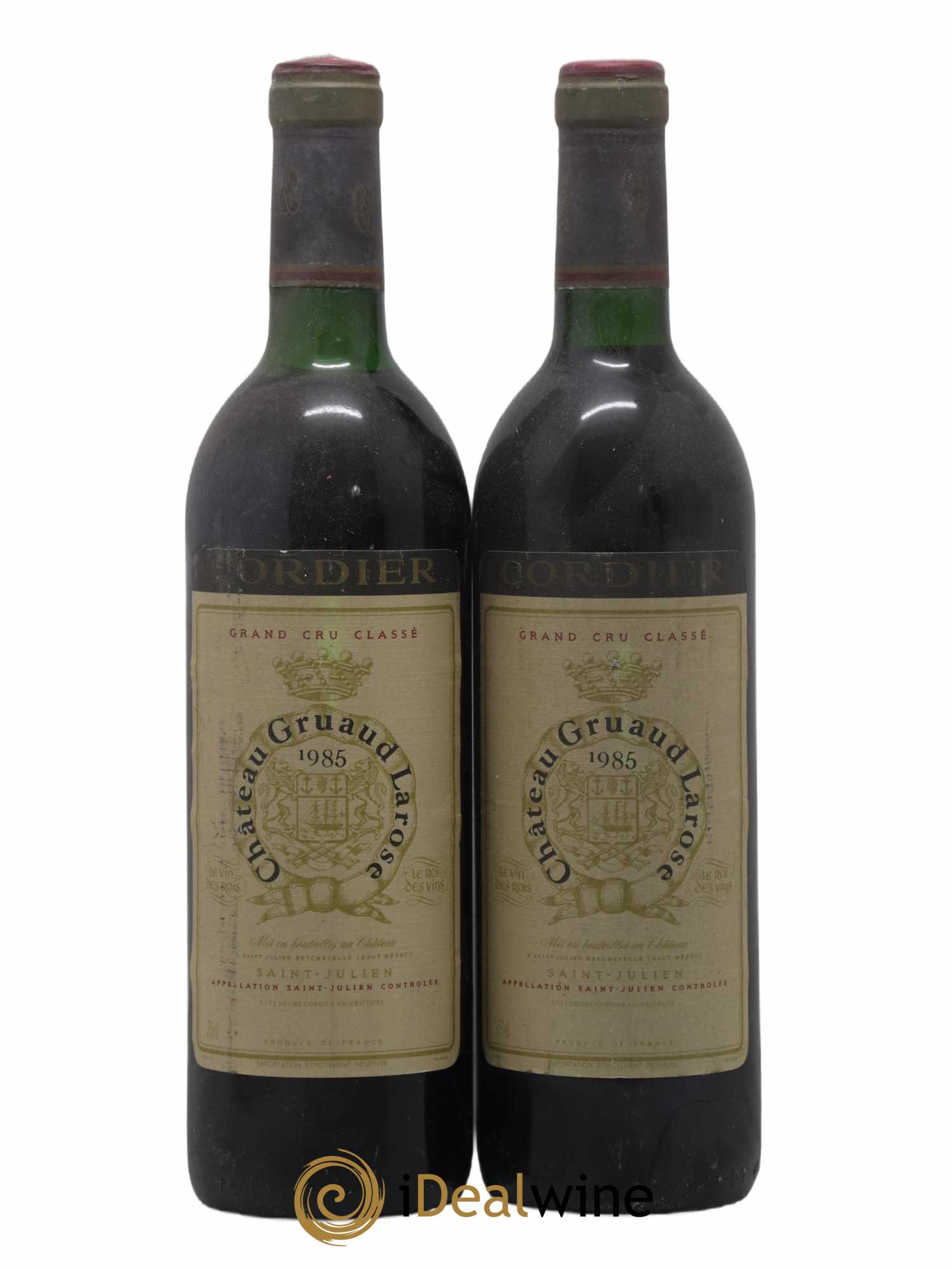 Château Gruaud Larose 2ème Grand Cru Classé 1985 - Lot de 2 bouteilles - 0