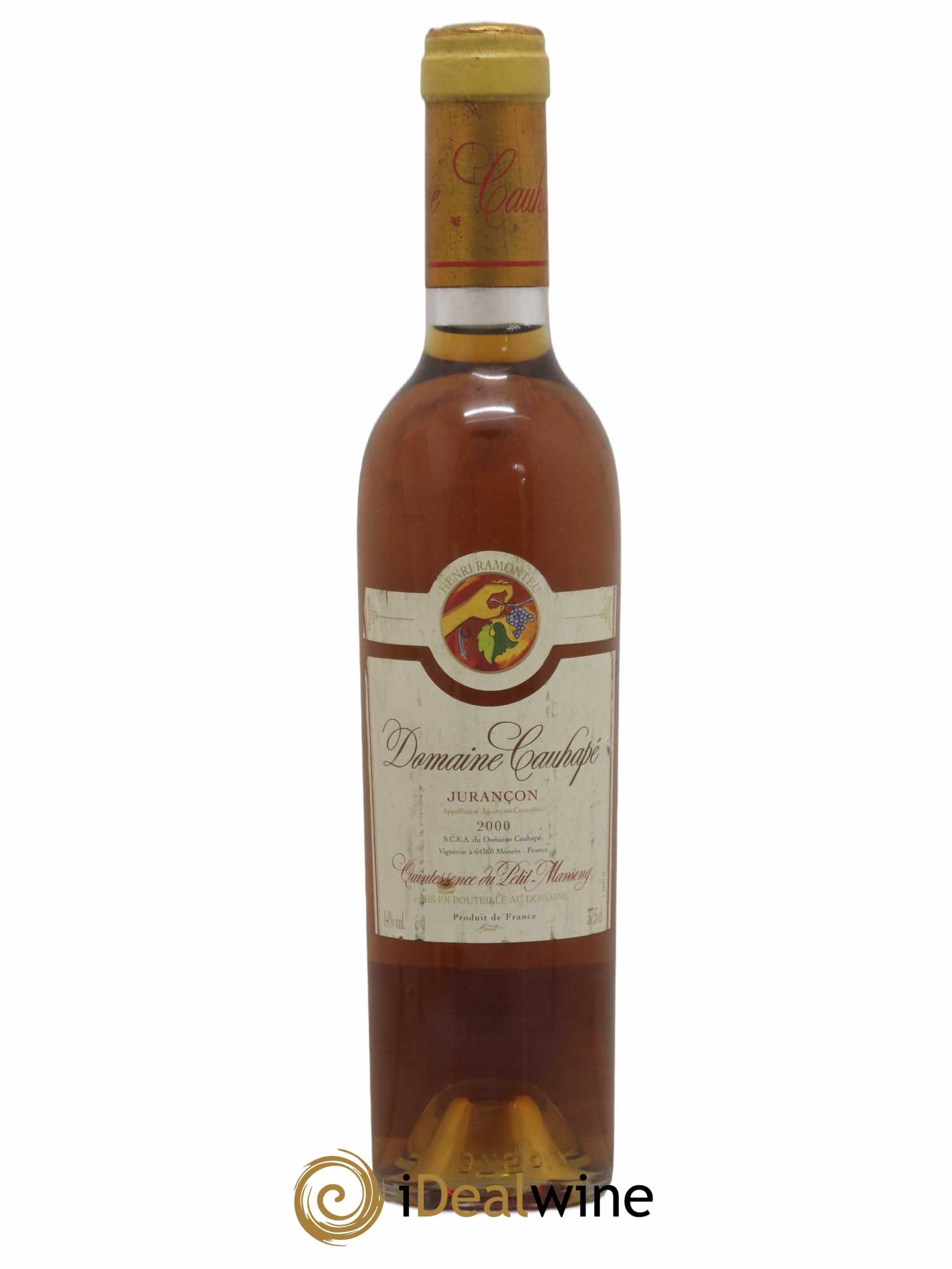 Jurançon Quintessence du Petit Manseng Cauhapé 2000 - Posten von 1 Demi-Flasche - 0