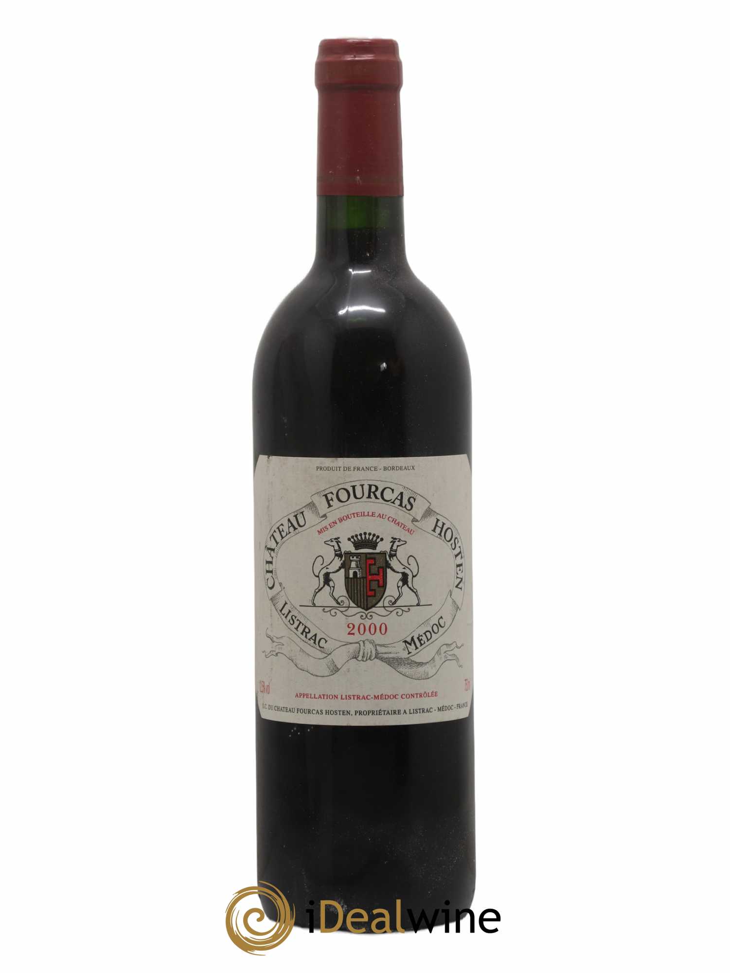 Château Fourcas Hosten Cru Bourgeois 2000 - Lot de 1 bouteille - 0