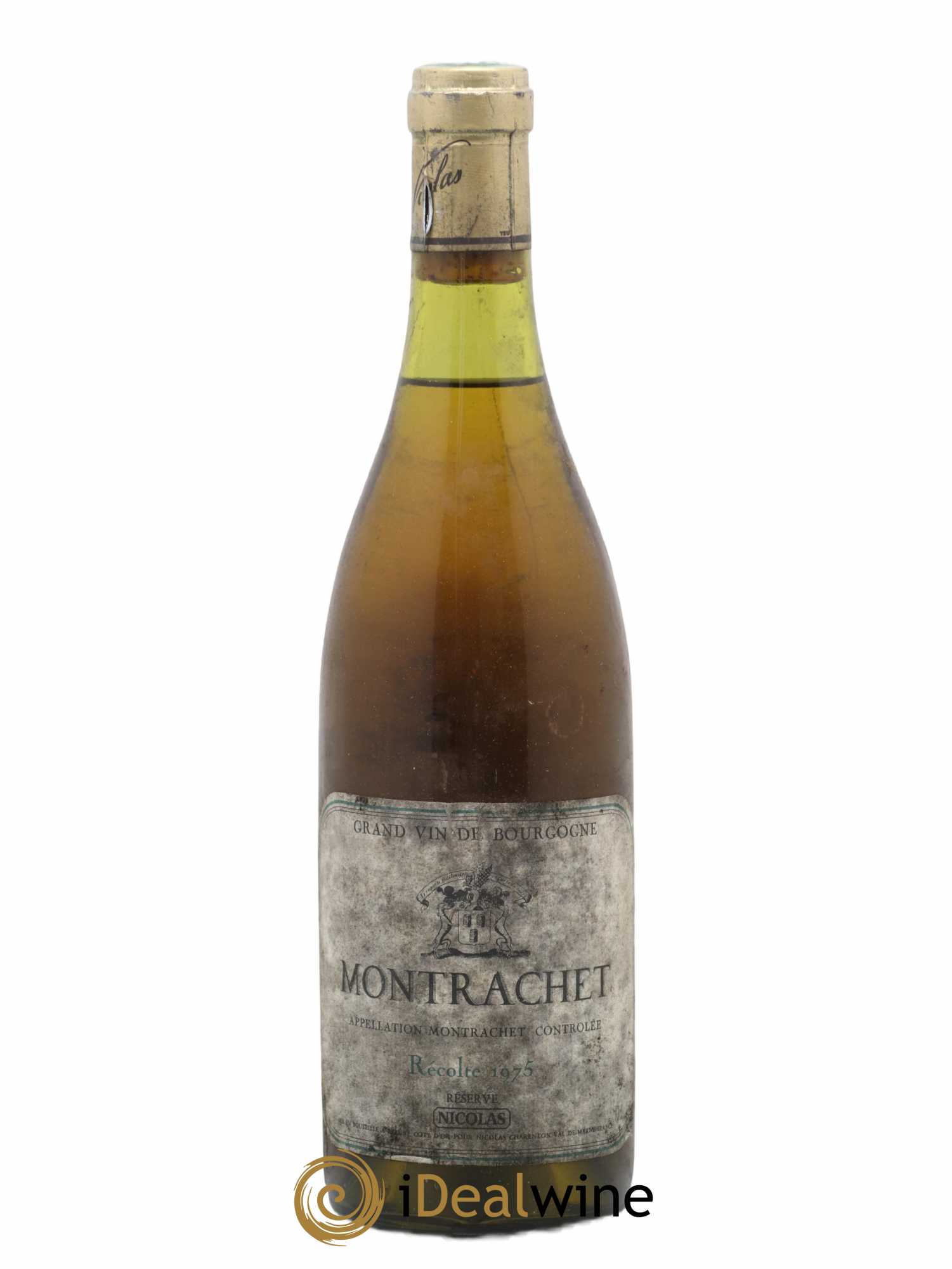 Montrachet Grand Cru Nicolas 1975 - Lot de 1 bouteille - 0
