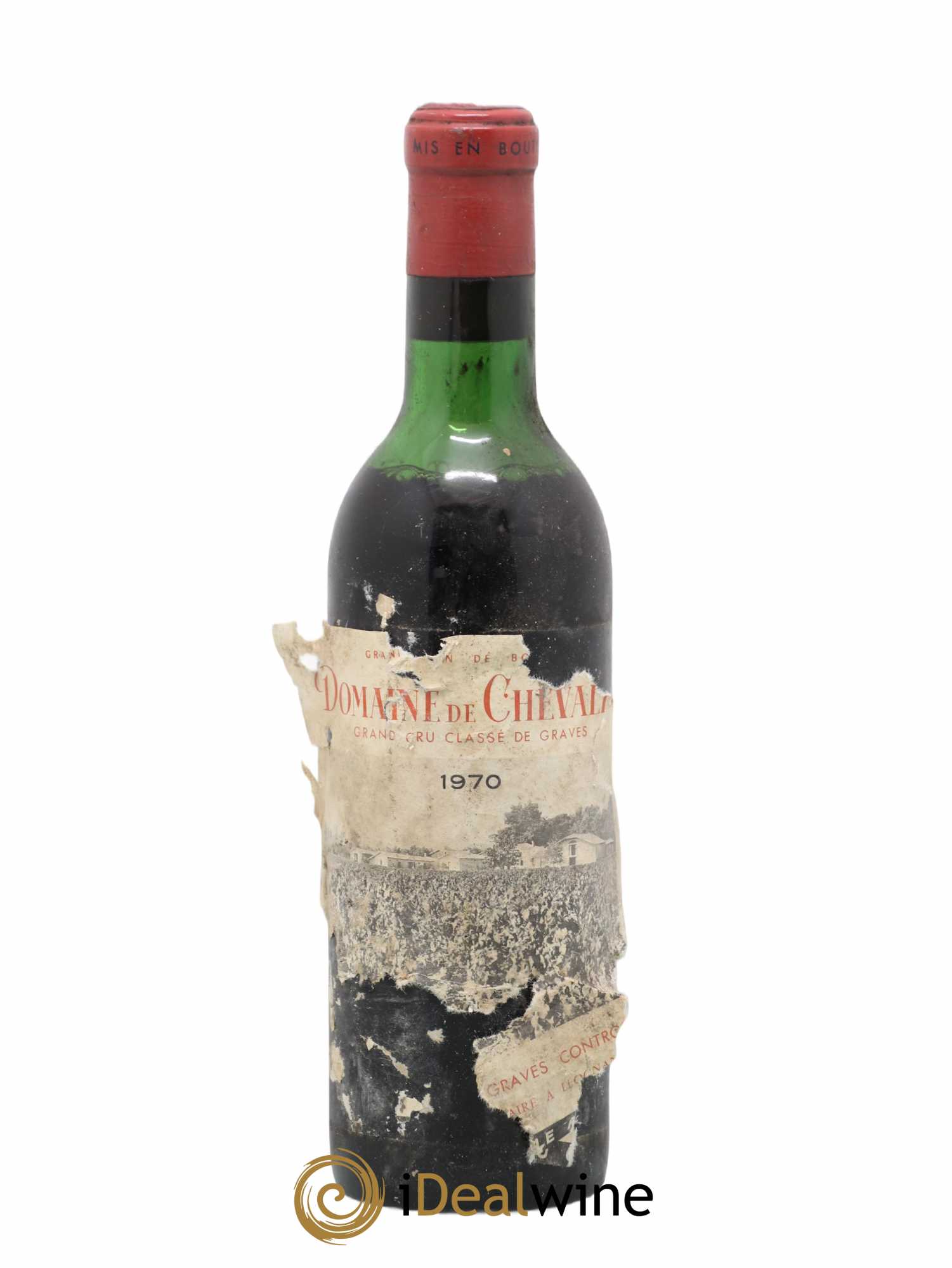 Domaine de Chevalier Cru Classé de Graves (senza prezzo di riserva) 1970 - Lotto di 1 mezza bottiglia - 0
