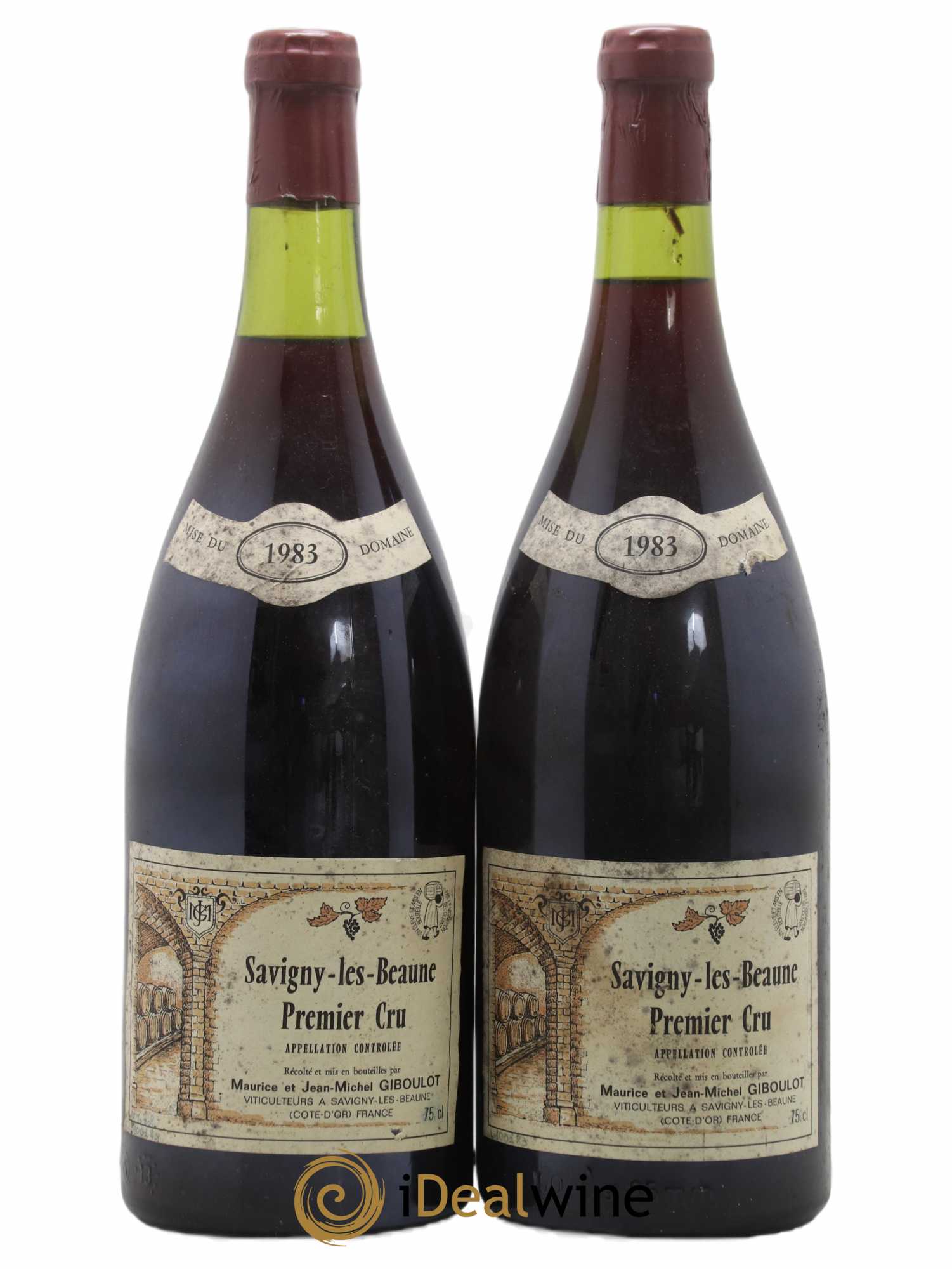 Savigny-lès-Beaune 1er Cru Giboulot 1983 - Posten von 2 Magnum - 0