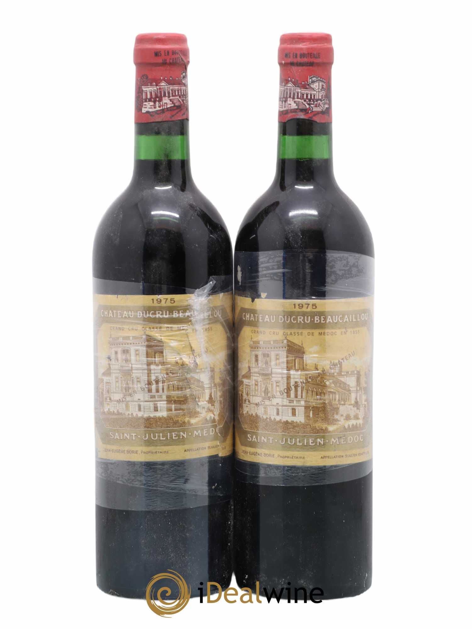Château Ducru Beaucaillou 2ème Grand Cru Classé 1975 - Lot de 2 bouteilles - 0