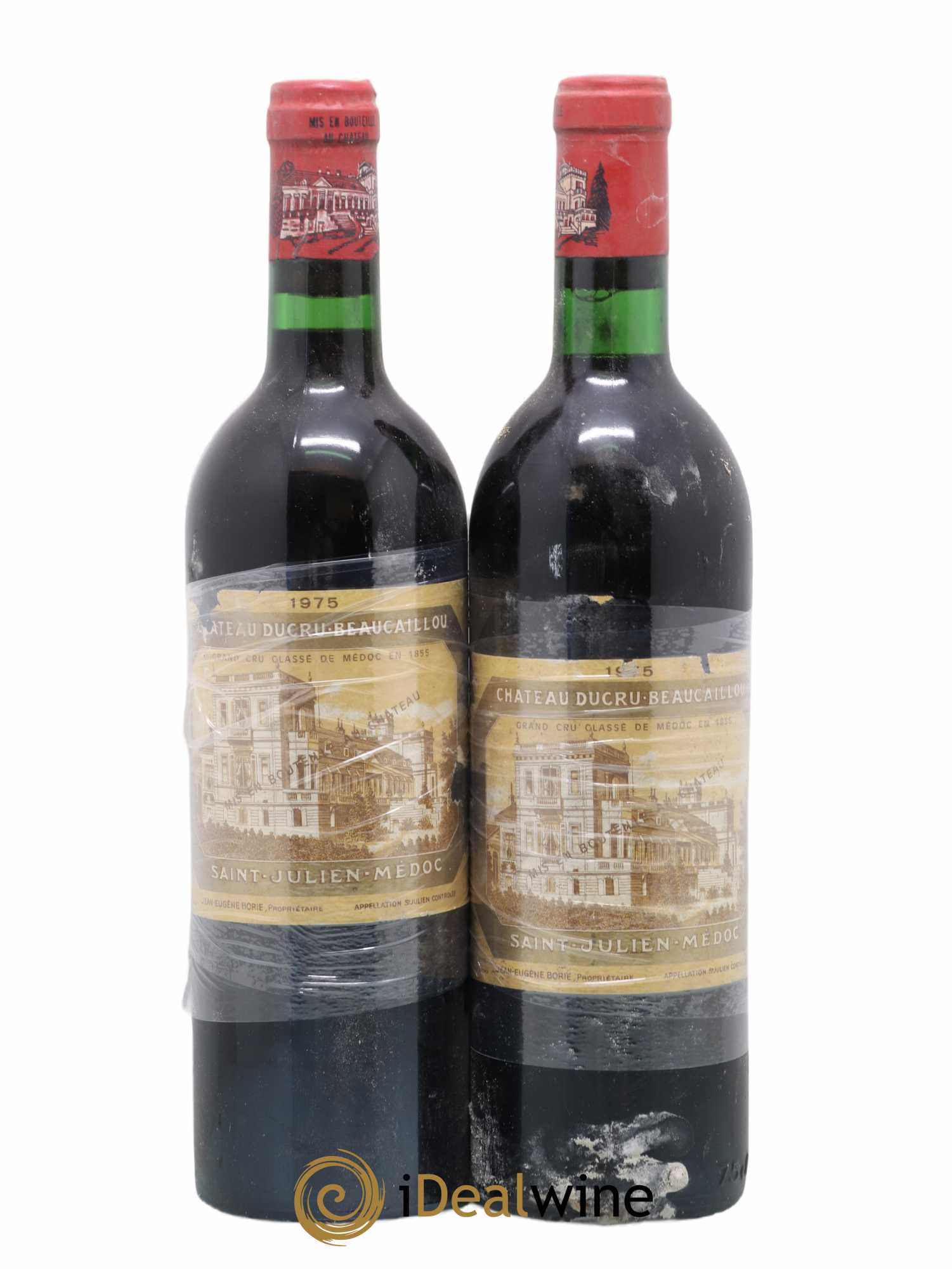 Château Ducru Beaucaillou 2ème Grand Cru Classé 1975 - Lot de 2 bouteilles - 0