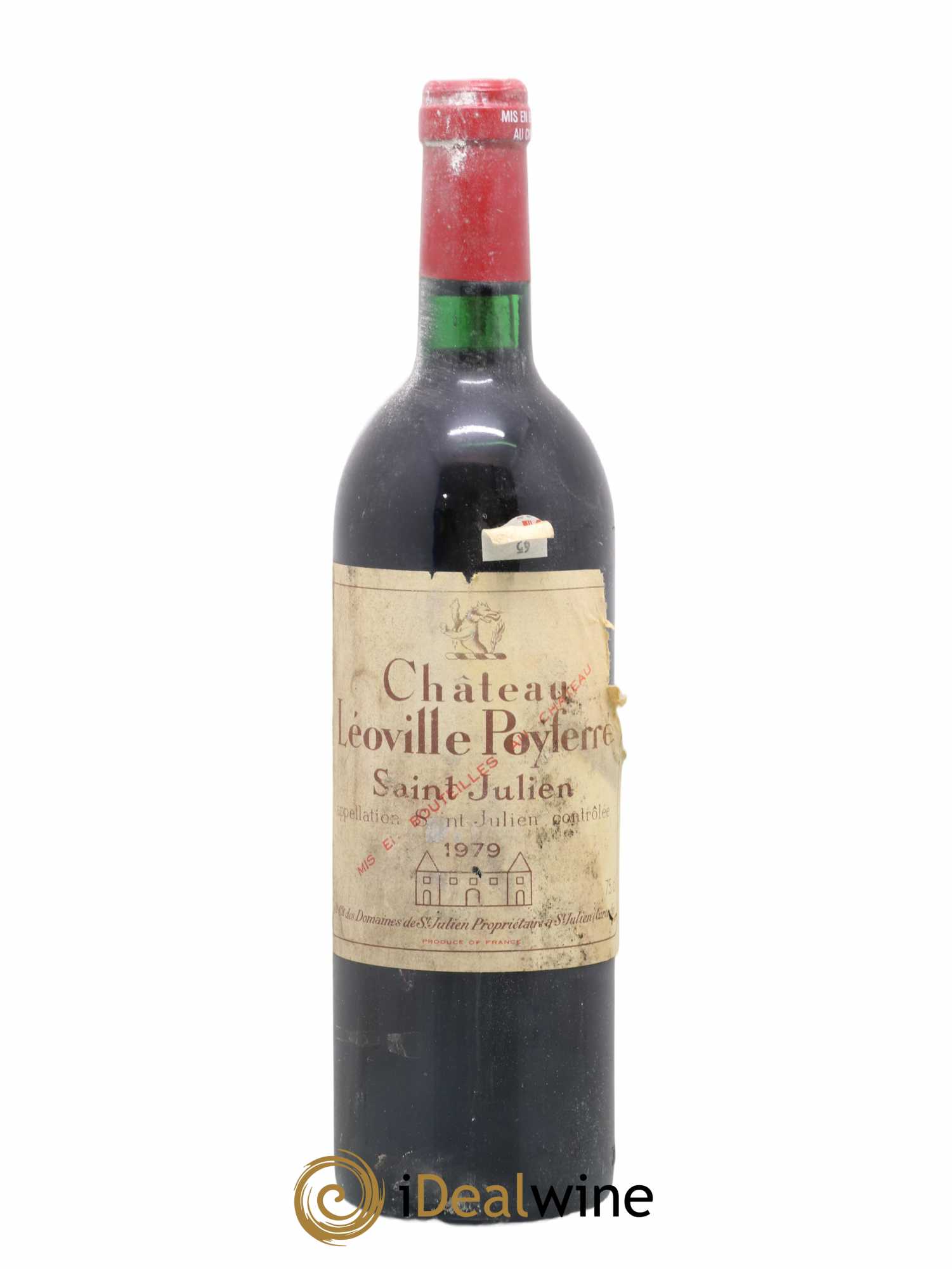 Château Léoville Poyferré 2ème Grand Cru Classé 1979 - Lot de 1 bouteille - 0