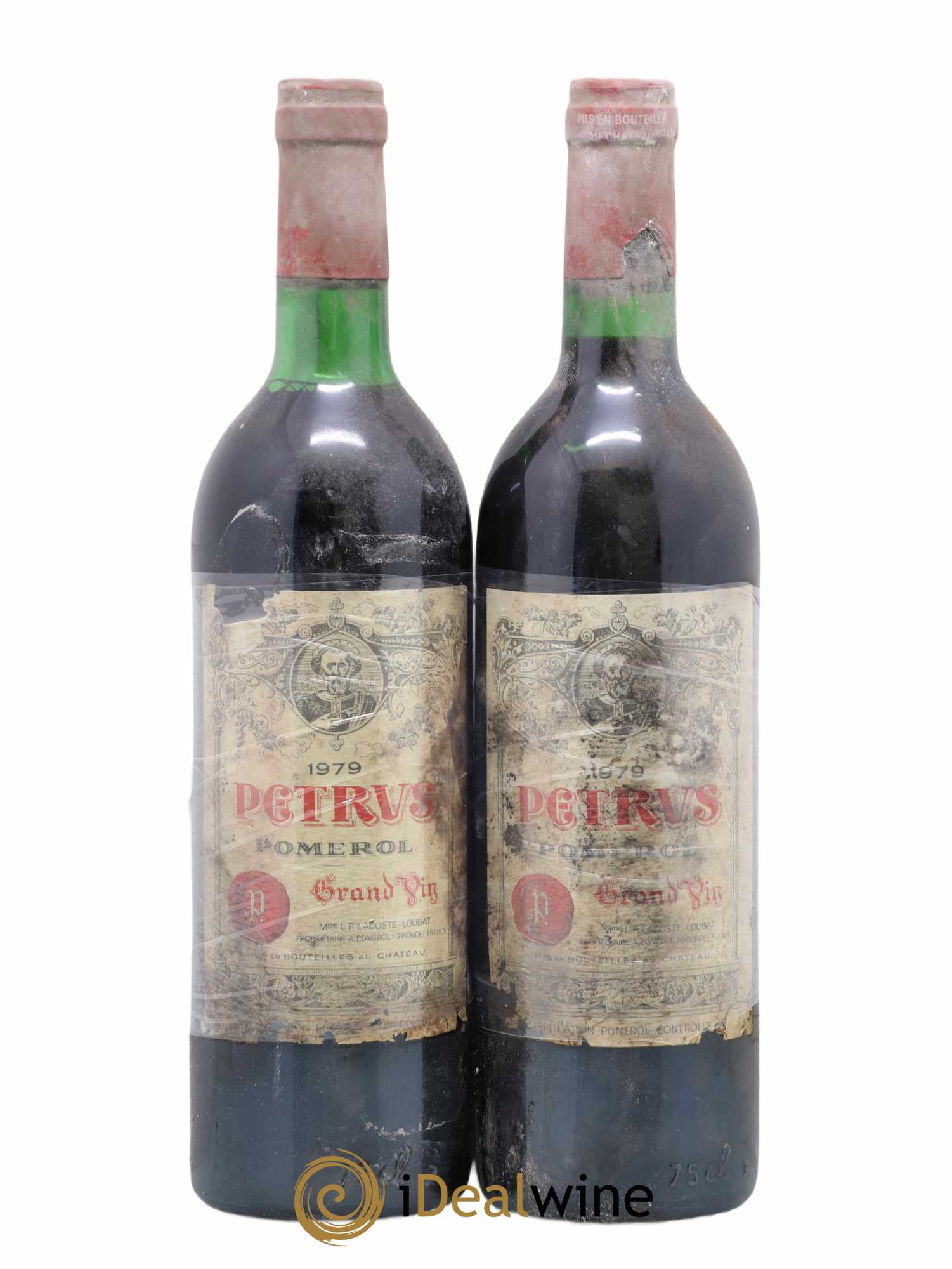 Petrus 1979 - Lot de 2 bouteilles - 0